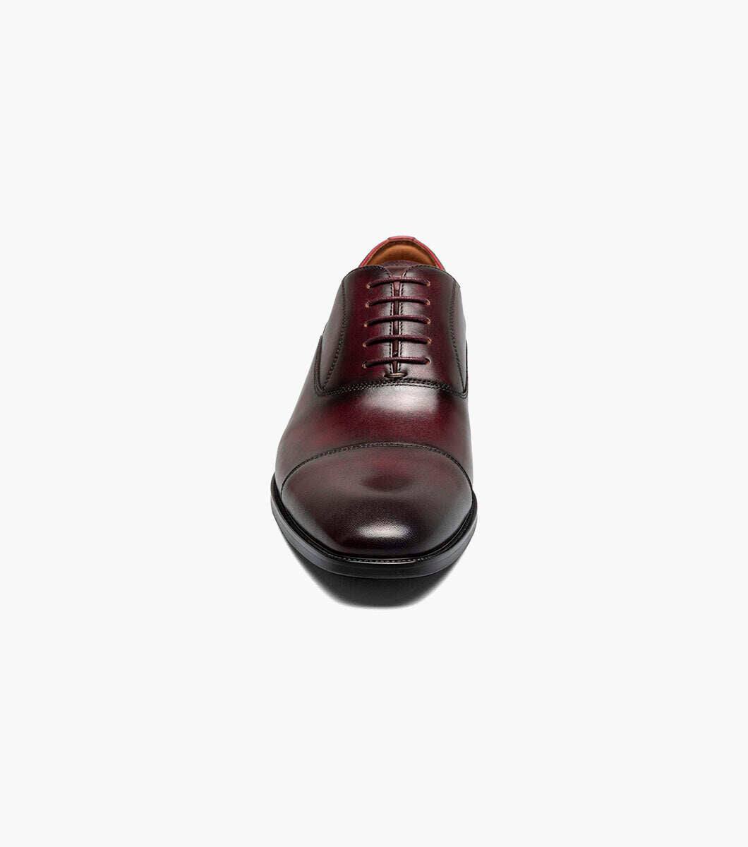 Florsheim 14447-601 Sorento Lux  Cap Toe Balmoral Oxford Burgundy