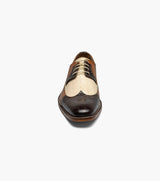 Stacy Adams Gallinari 25660-249 Wingtip Lace Up Brown Multi