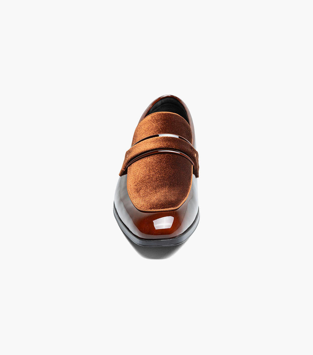 Stacy Adams 25686-200 Spratley Moc Toe Saddle Slip On Brown