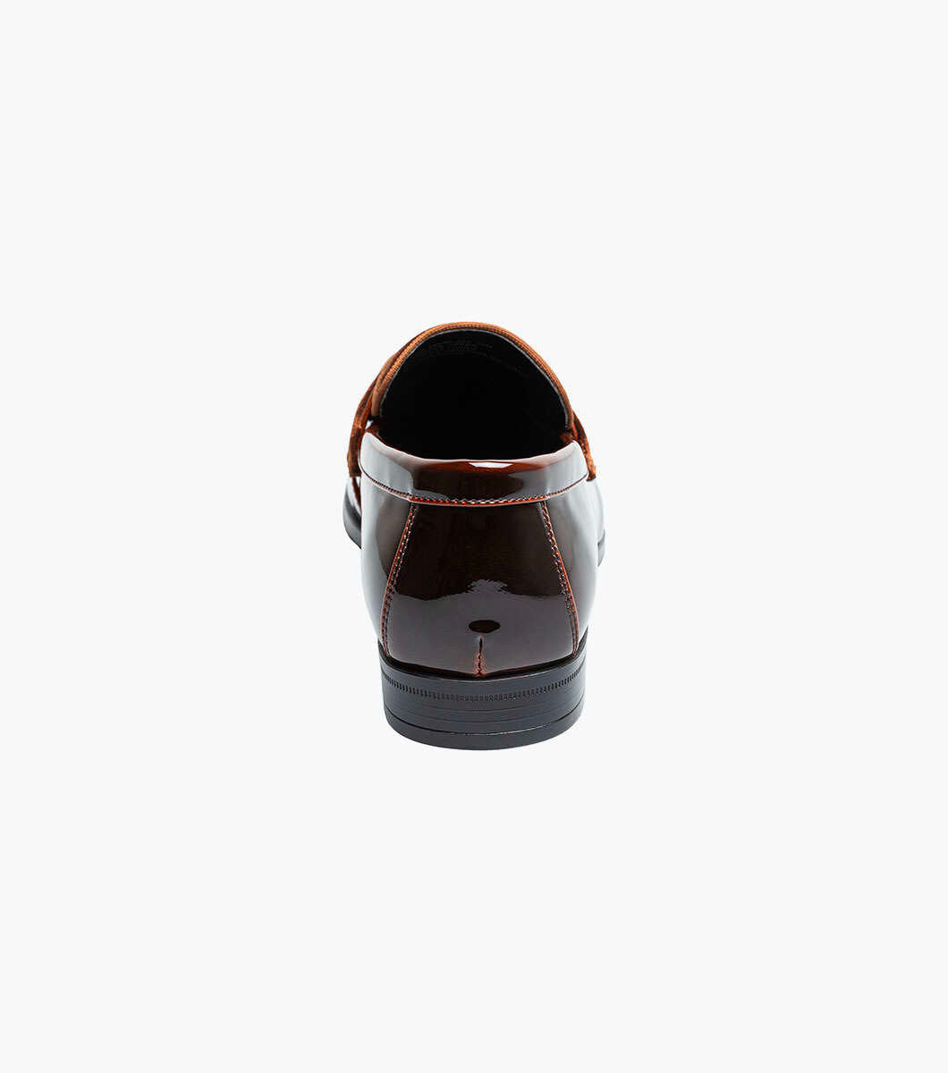 Stacy Adams 25686-200 Spratley Moc Toe Saddle Slip On Brown