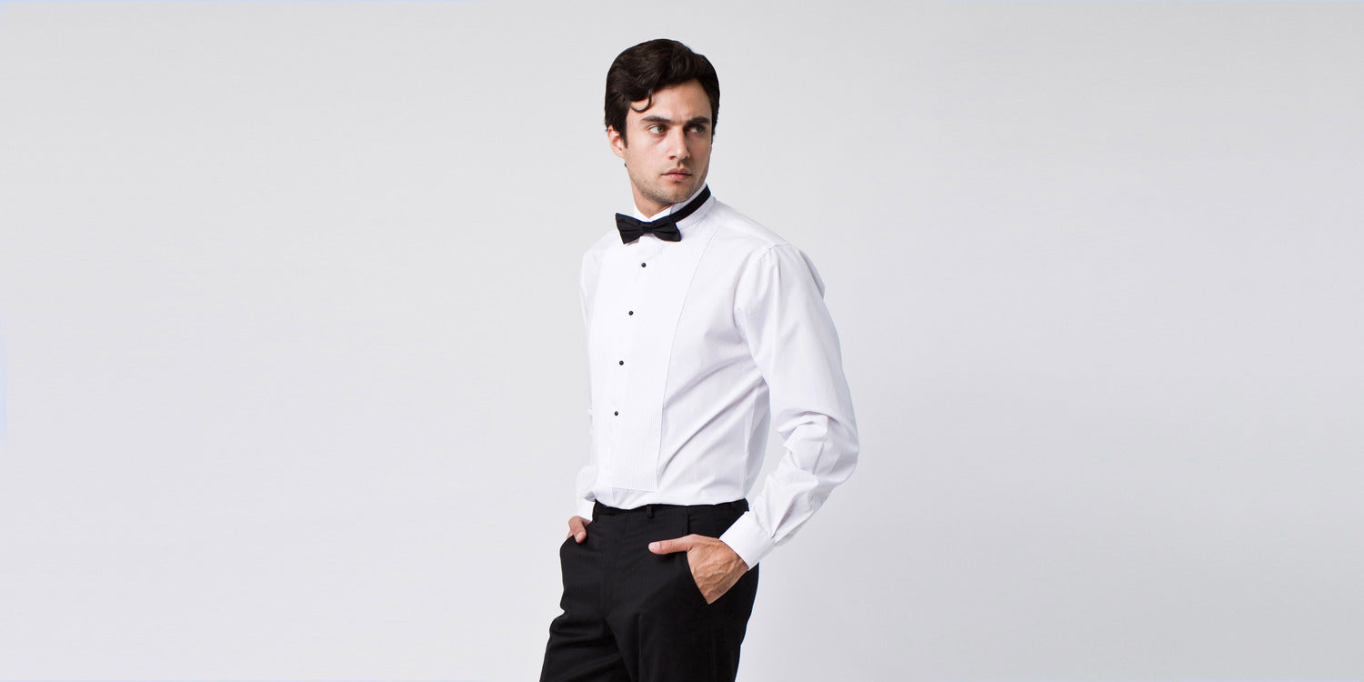 Marquis 1007T Tuxedo Dress Shirt White
