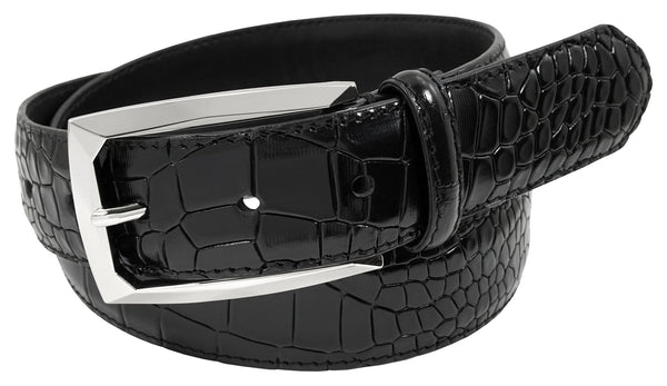 Stacy Adams SA501 Leather Belt Black