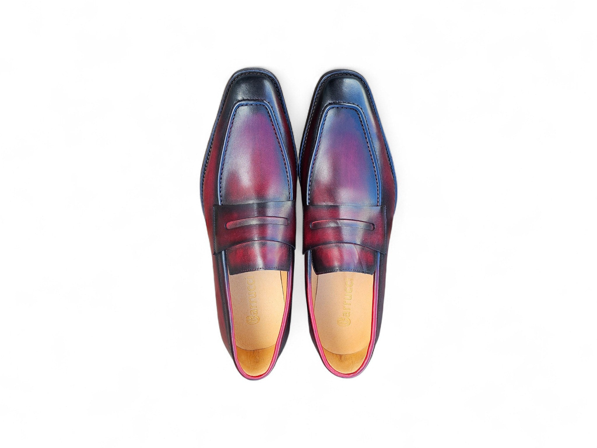 Patina Finished Penny Loafer