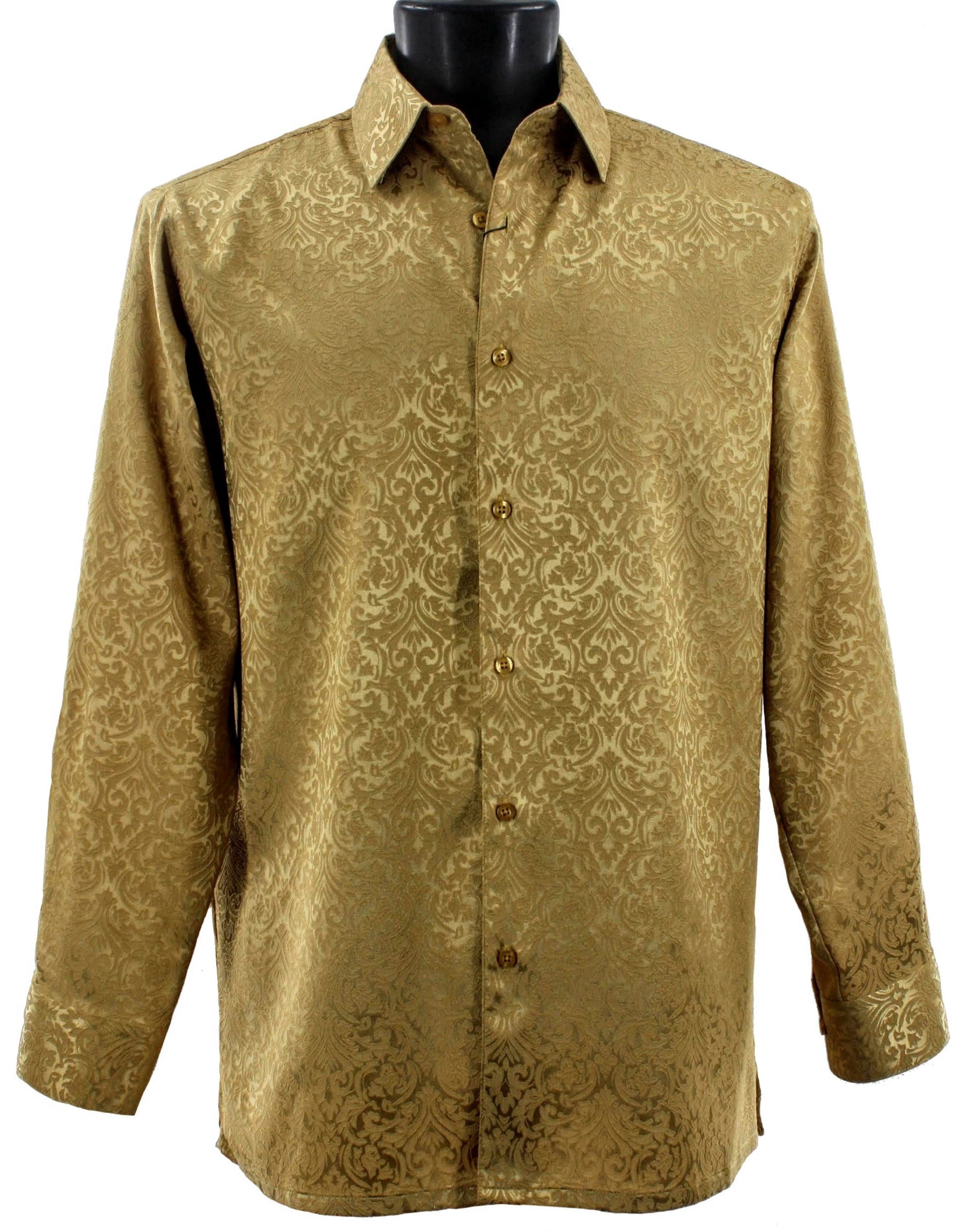 Bassiri 6542  Long Sleeve Shirt Gold