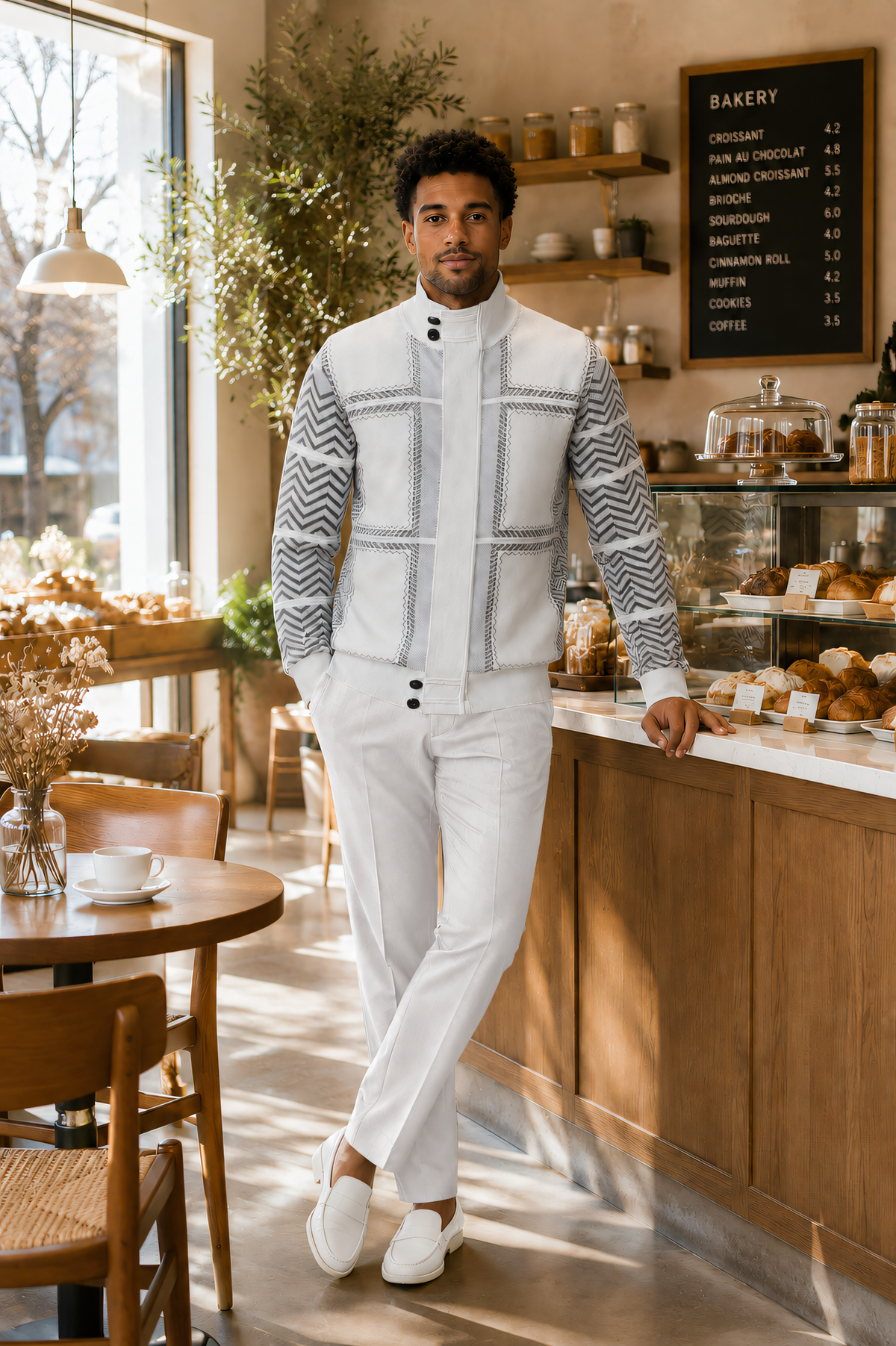Silver Silk 31006 Sweater Cream