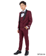 Stacy Adams SBT282/6  Boys Tuxedo Burgundy