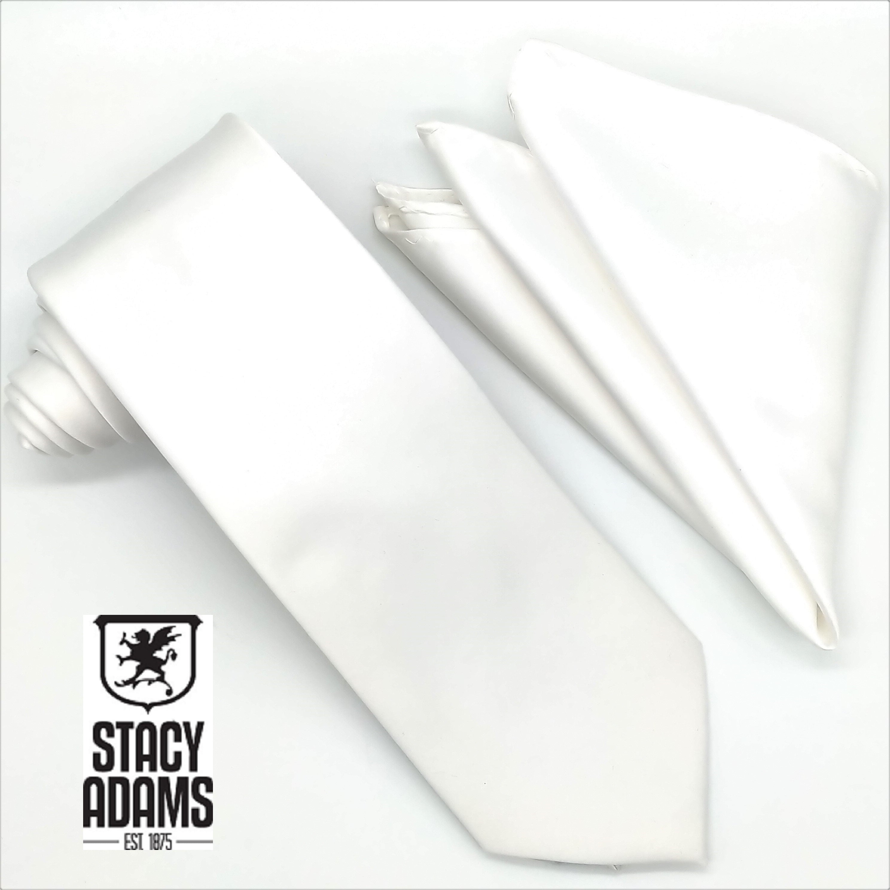 Stacy Adams 400S Satin Solid Tie