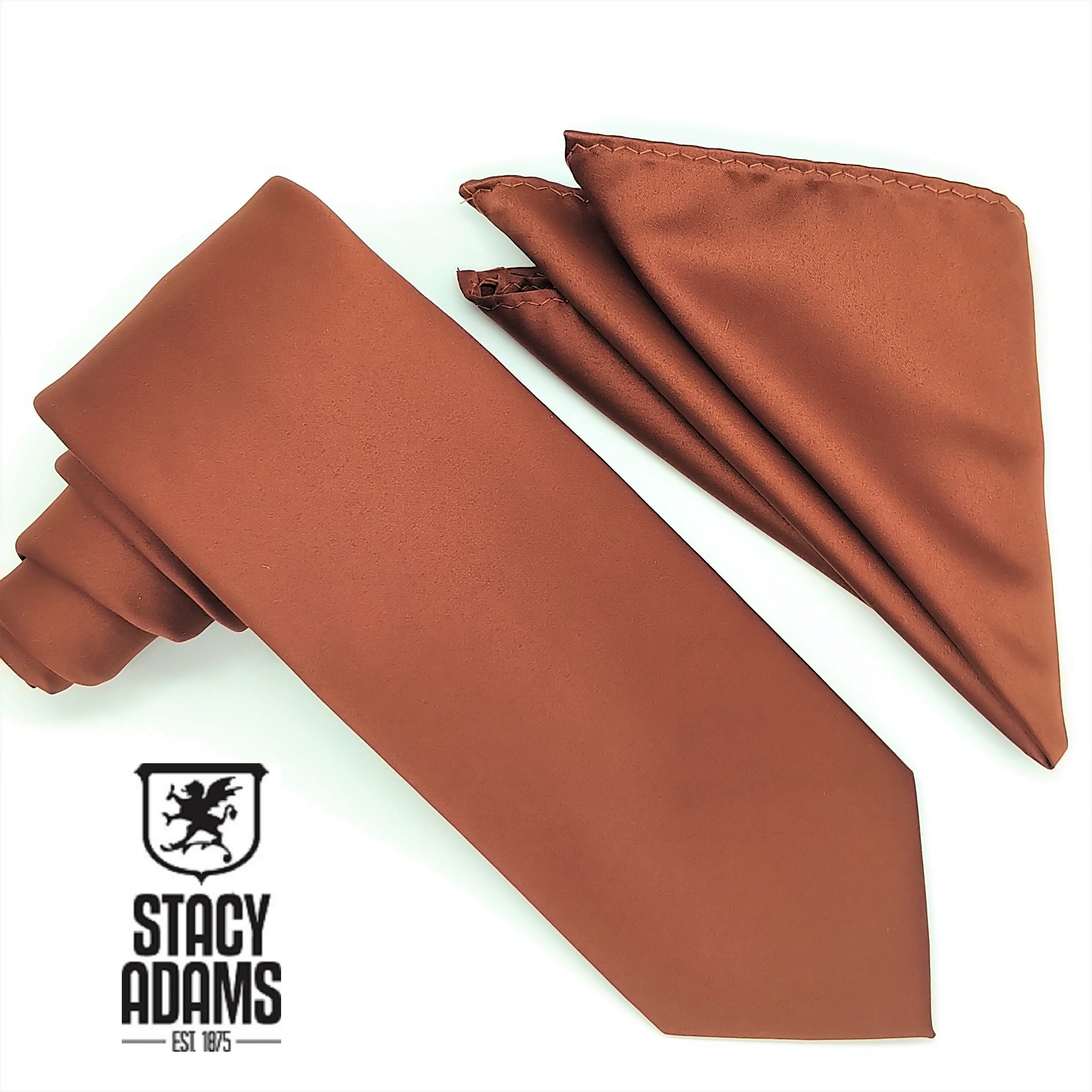 Stacy Adams 400S Satin Solid Tie