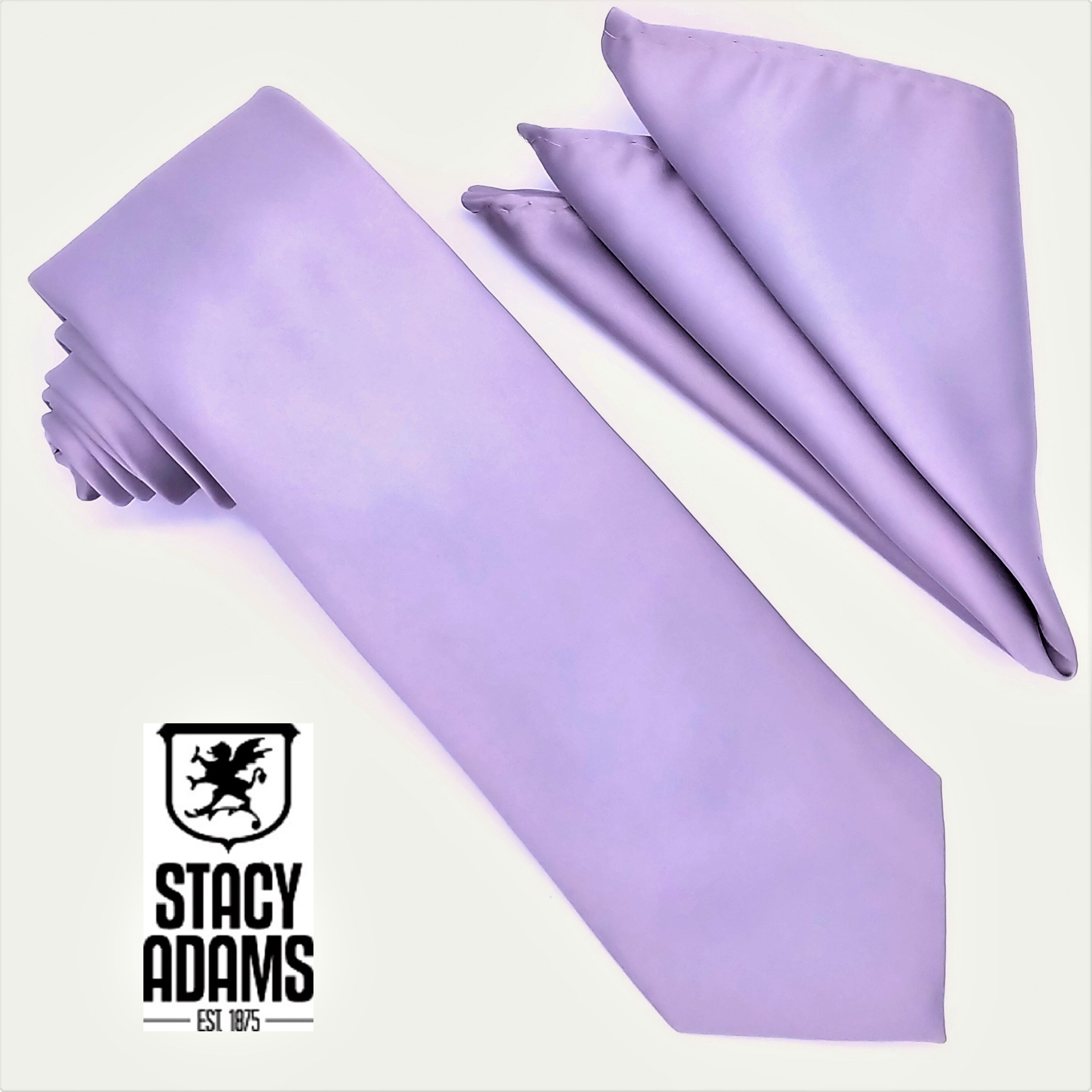 Stacy Adams 400S Satin Solid Tie