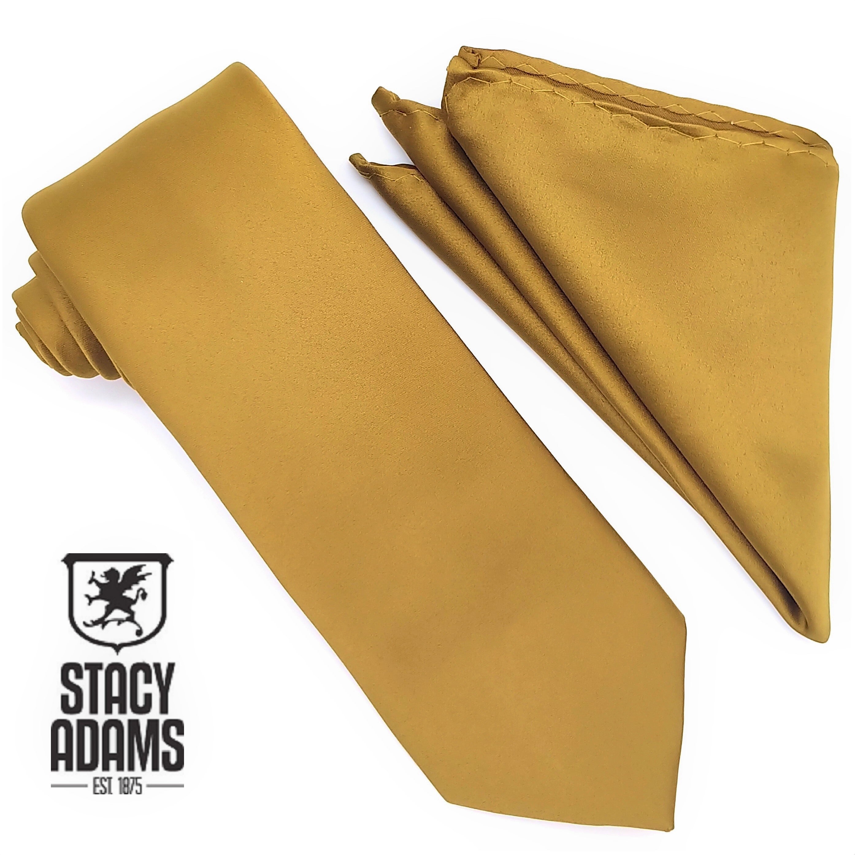 Stacy Adams 400S Satin Solid Tie