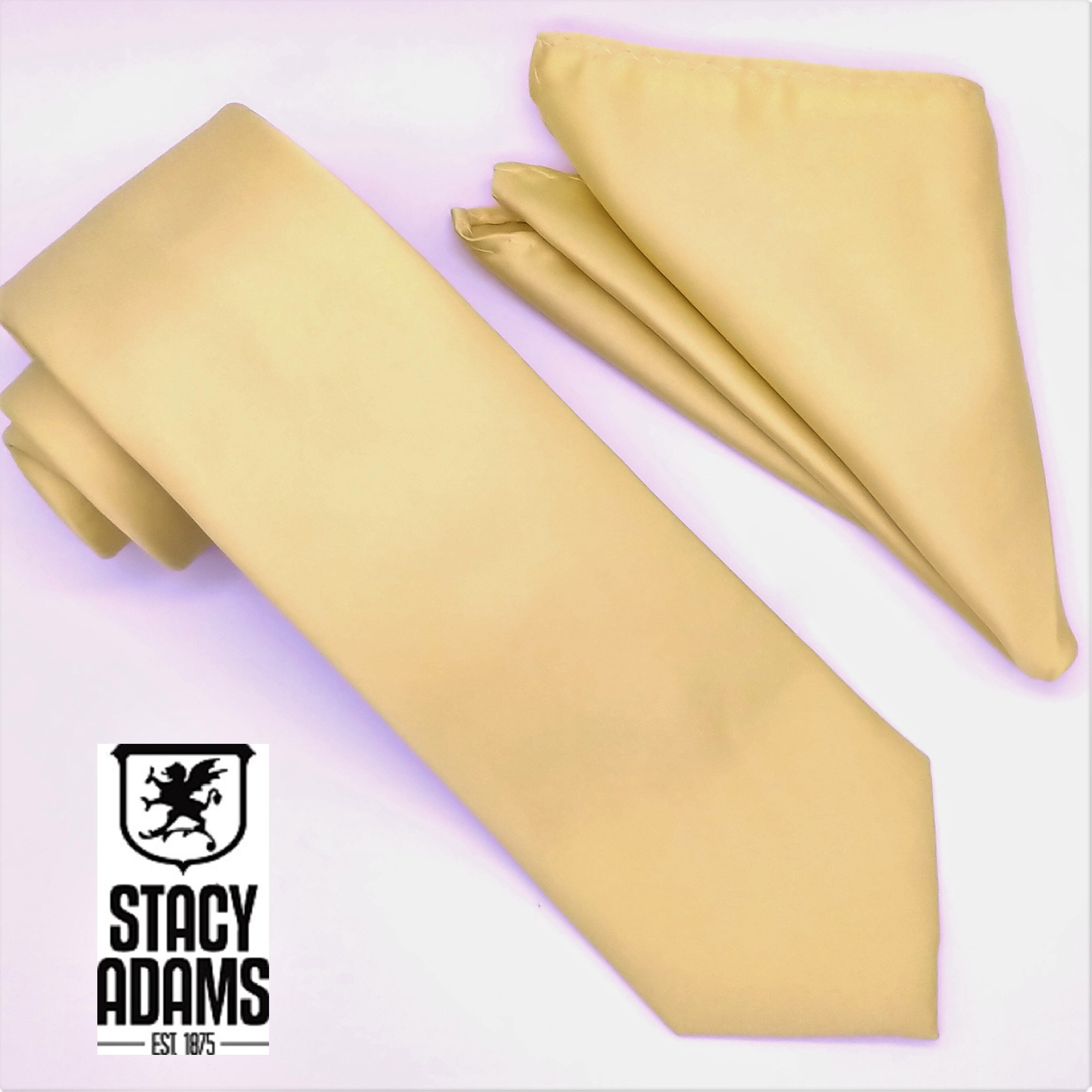 Stacy Adams 400S Satin Solid Tie