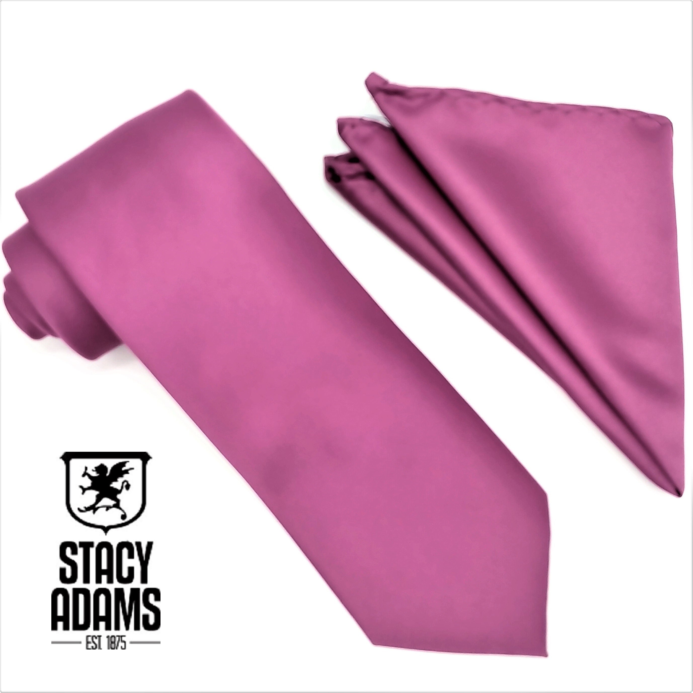 Stacy Adams 400S Satin Solid Tie