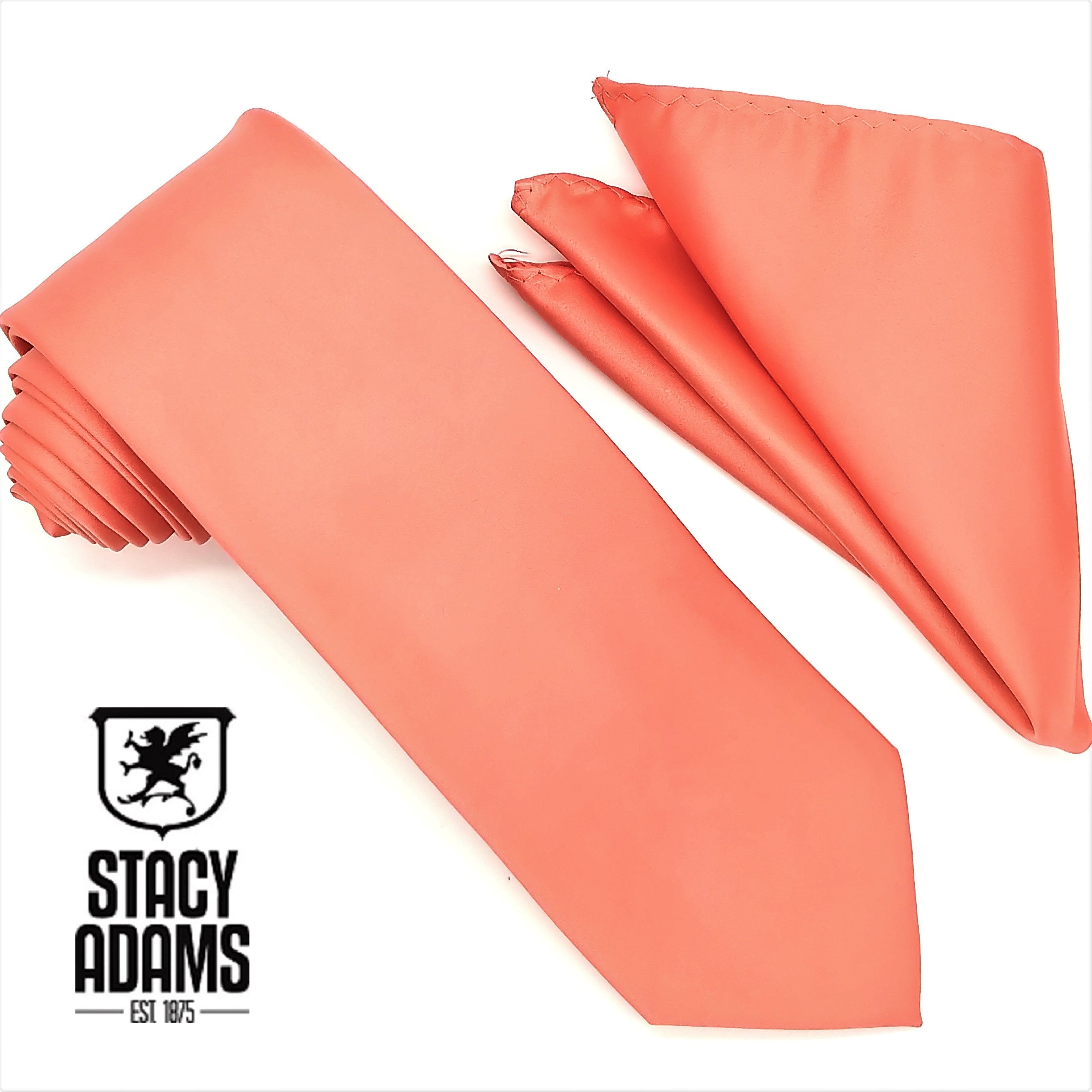 Stacy Adams 400S Satin Solid Tie