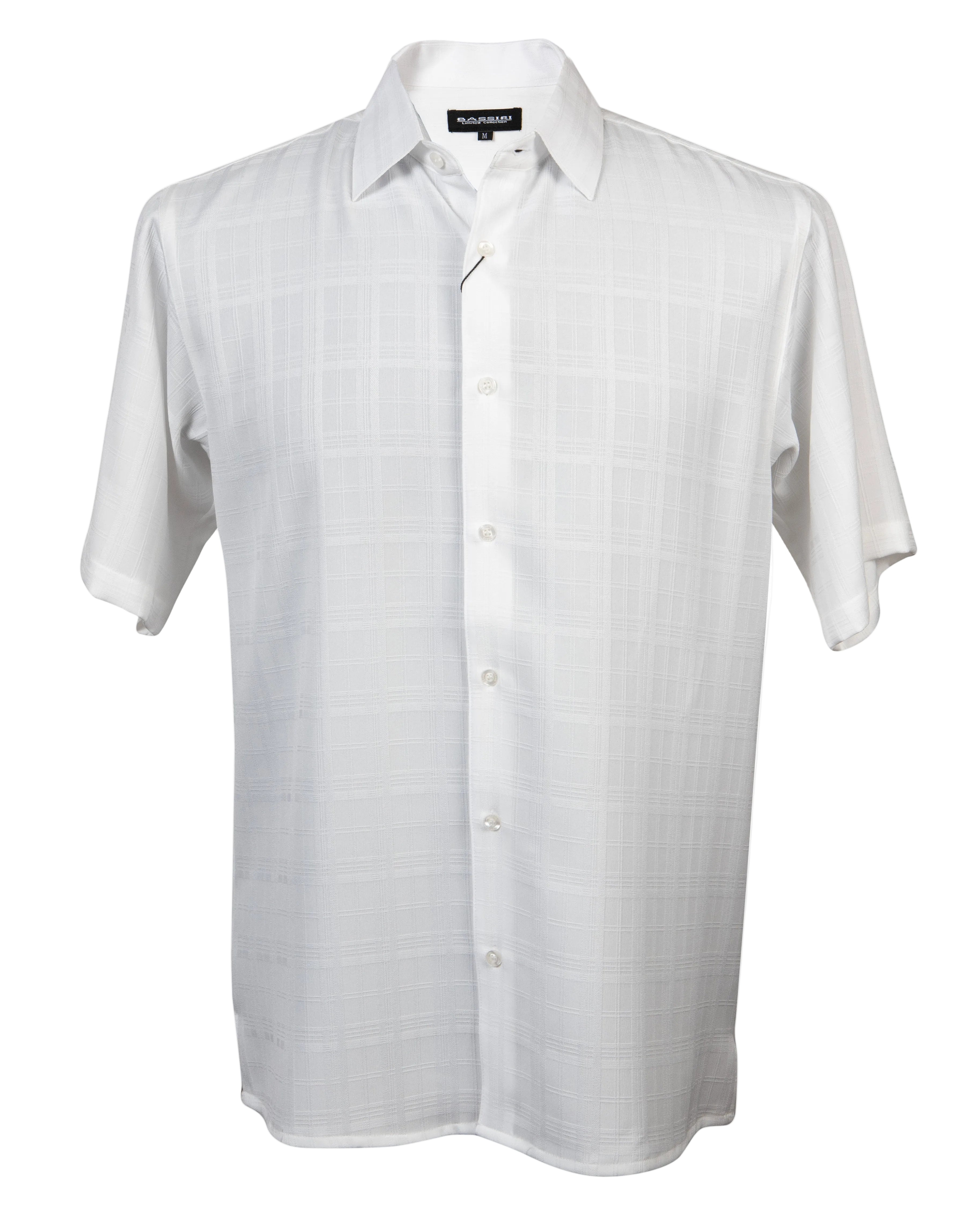 Bassiri 60001 Short Sleeve Shirt White