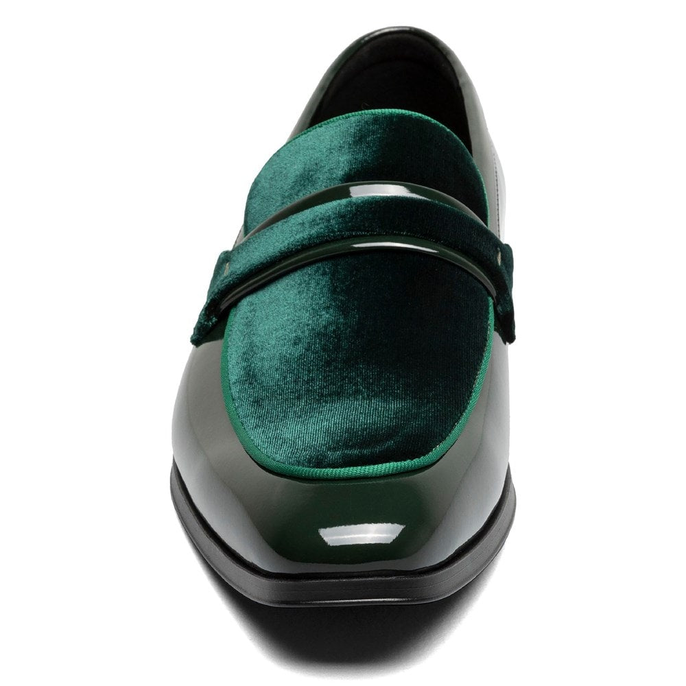 Stacy Adams 25686-300 Spratley Moc Toe Saddle Slip On  Green