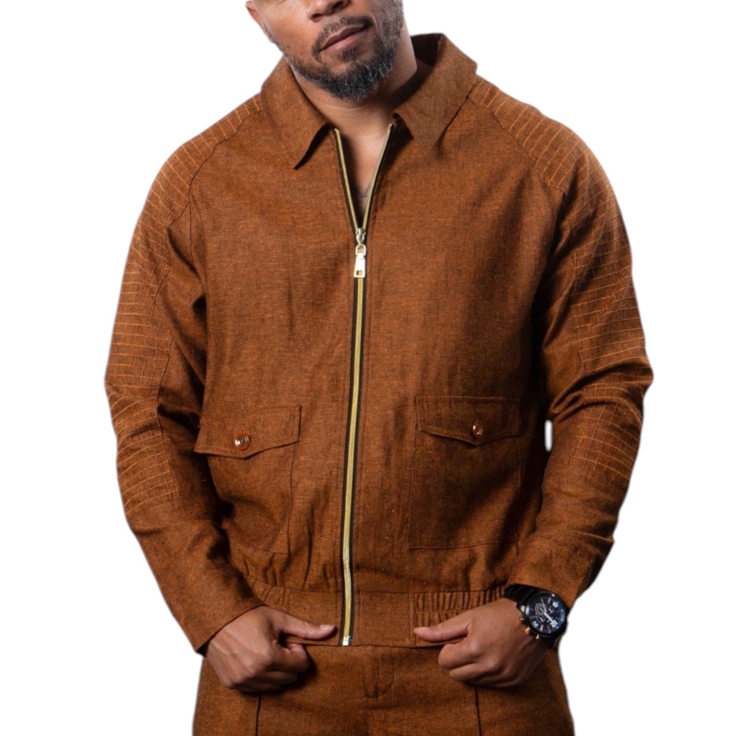 Prestige LNG-135  Linen Jogger Set CD Black