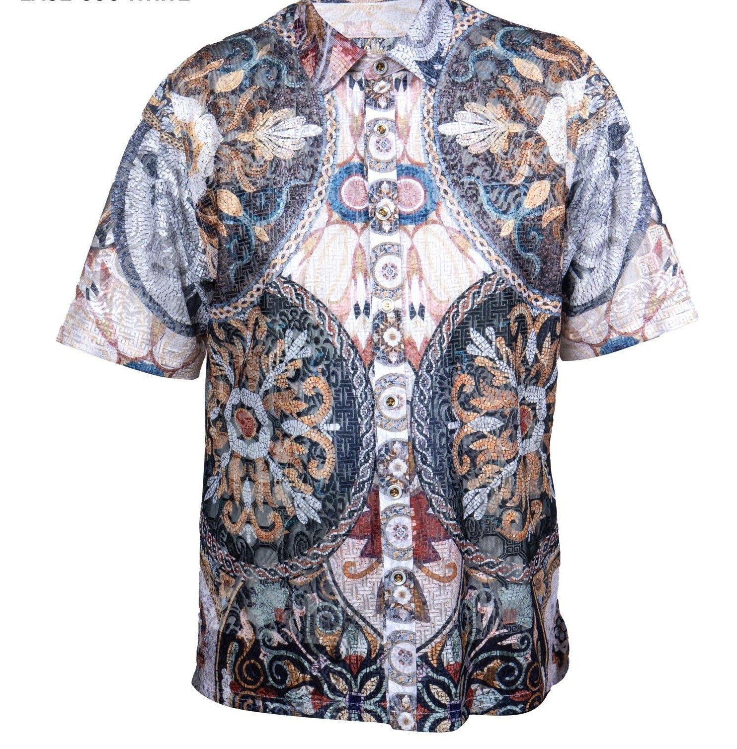 Prestige Lace-600 Short Sleeve Shirt White