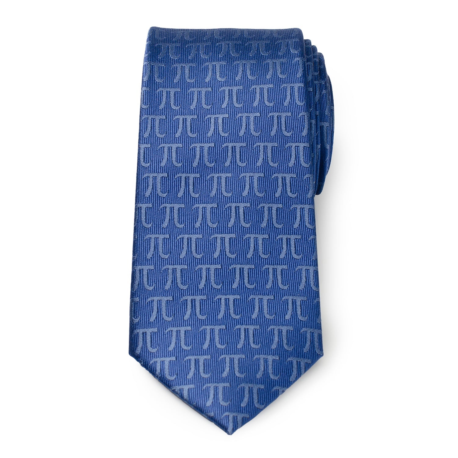 Pi Mathematics Symbol Blue Men's Tie