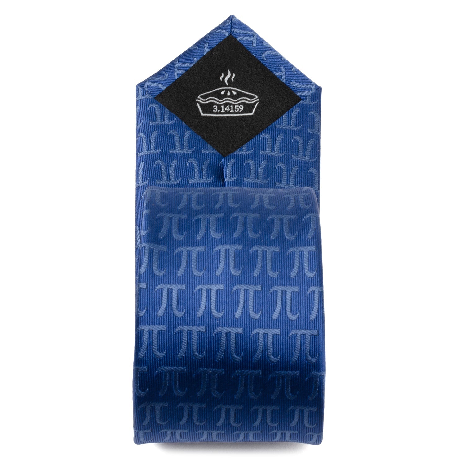 Pi Mathematics Symbol Blue Men's Tie