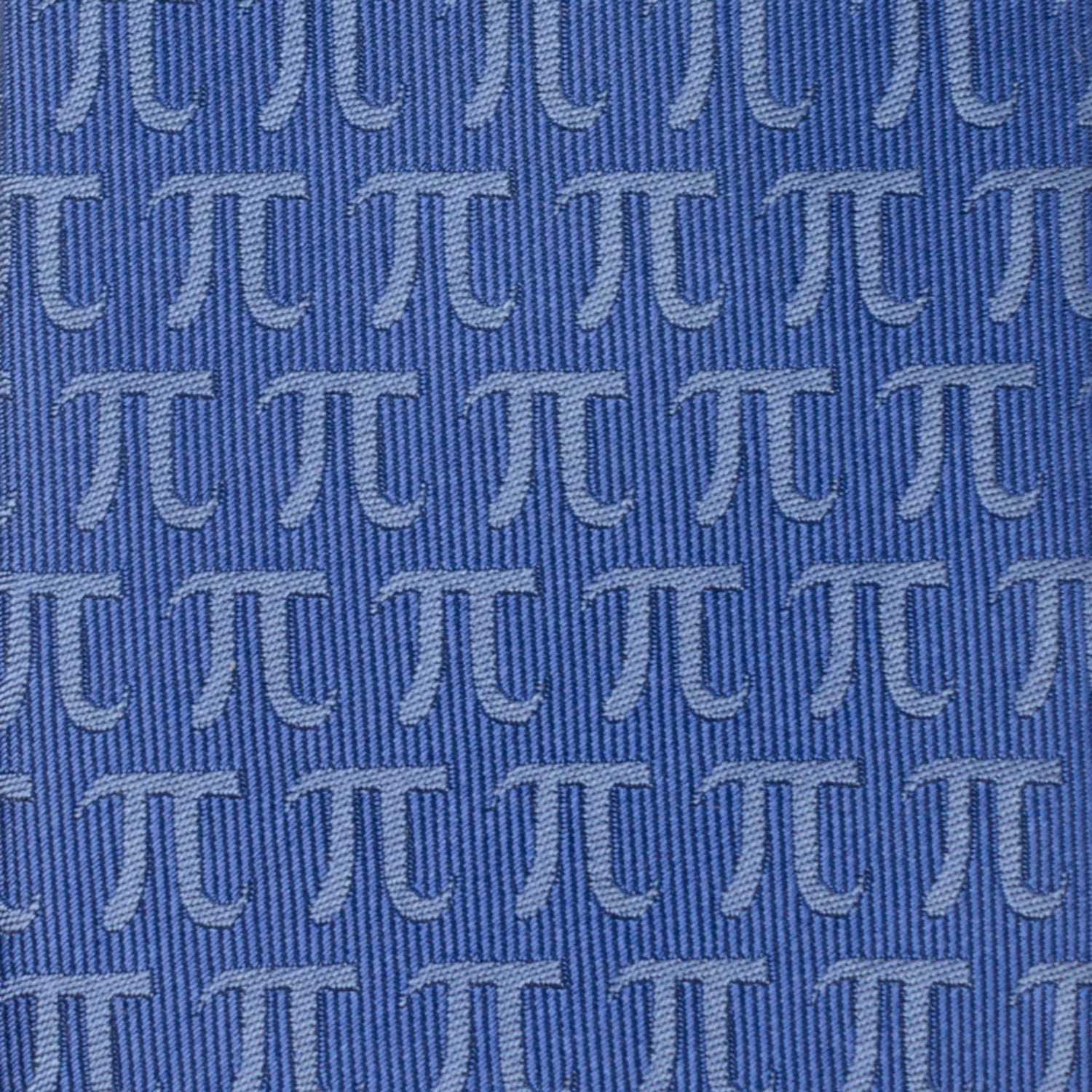 Pi Mathematics Symbol Blue Men's Tie