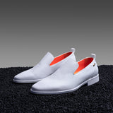 Tayno Alpha Leather Loafer White