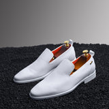 Tayno Alpha Leather Loafer White