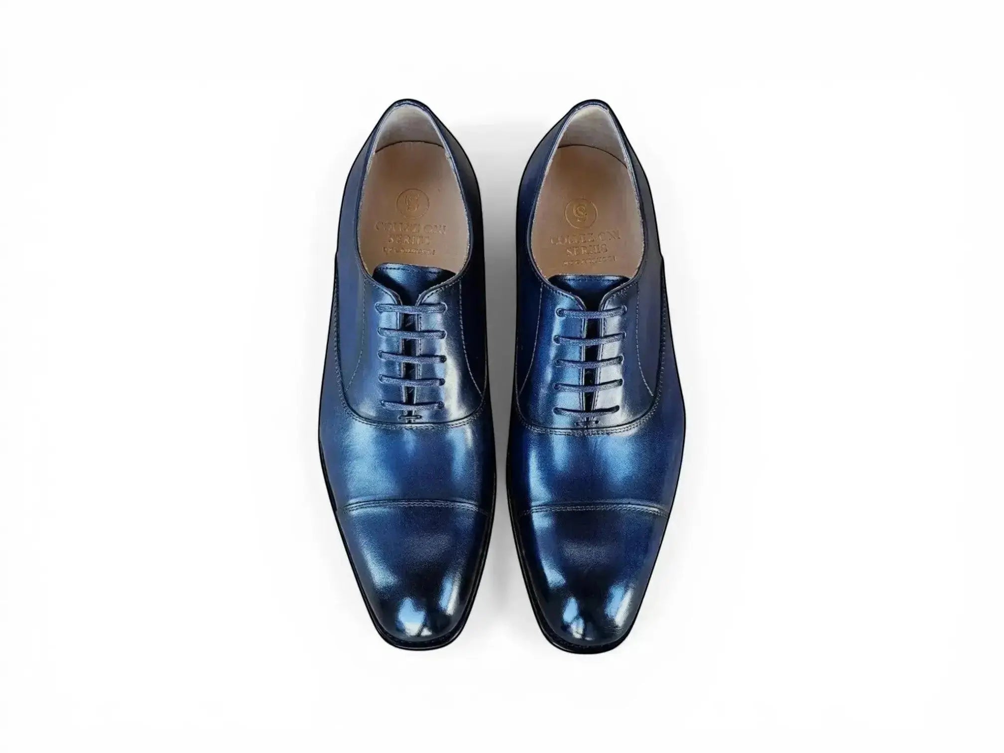 Avon Cap Toe Oxford in Leather Sole
