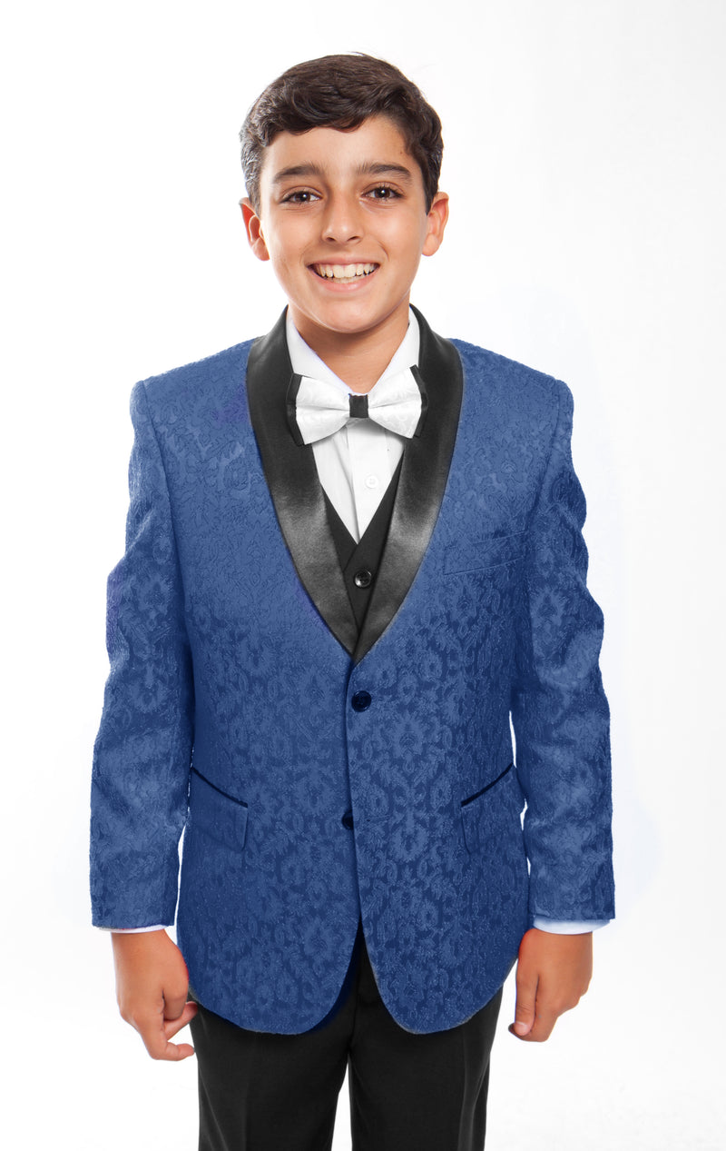 Tazio B391-5 5 Pieces Boys Tuxedo Royal