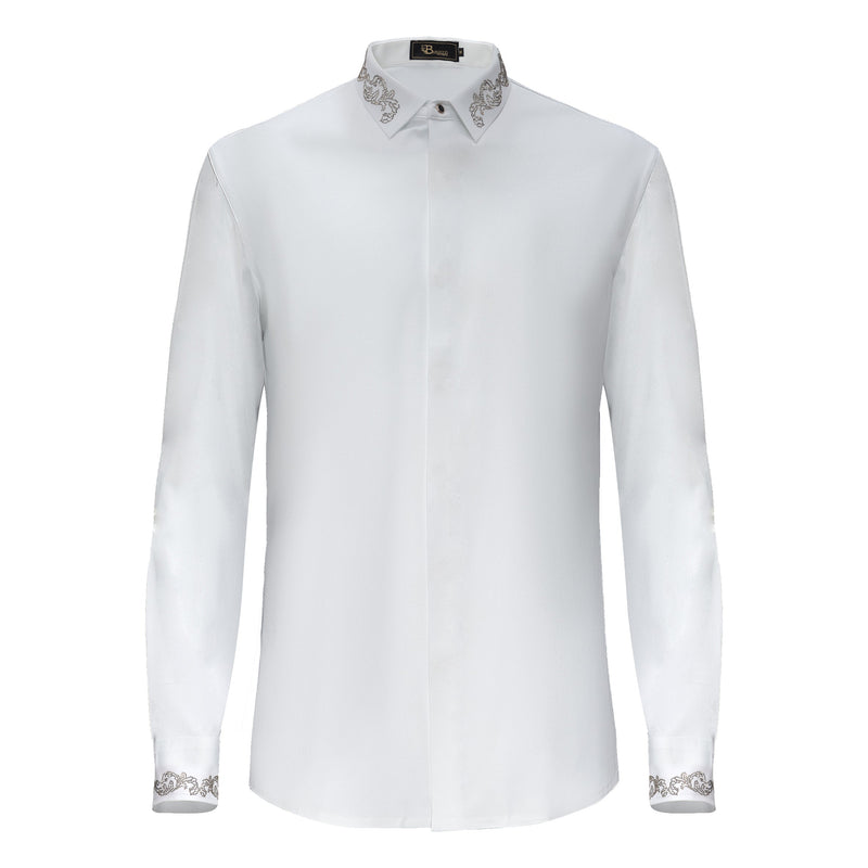 Midnight Precision Shirt WHITE/GOLD