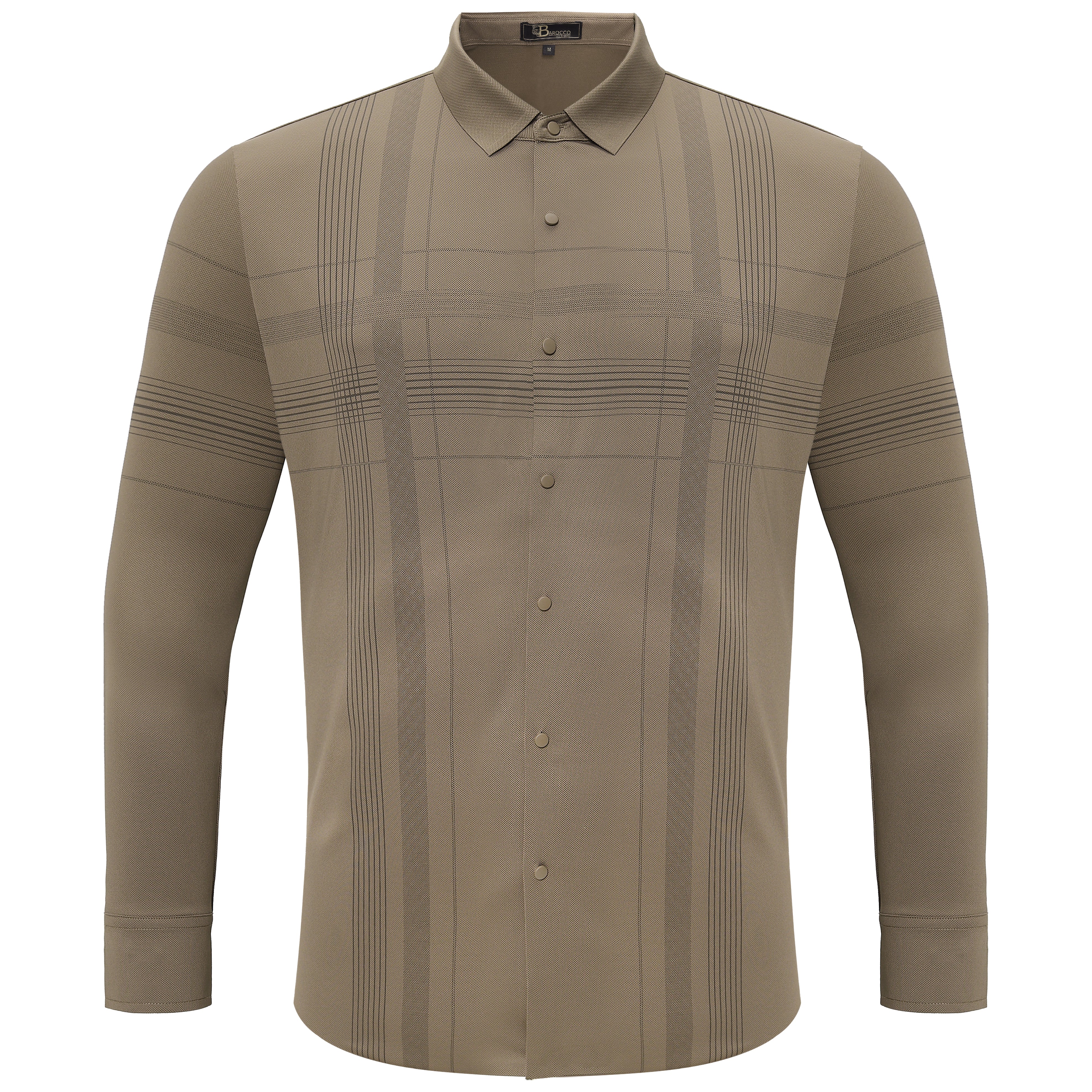 Noble Knight Plaid Button-Up KHAKI