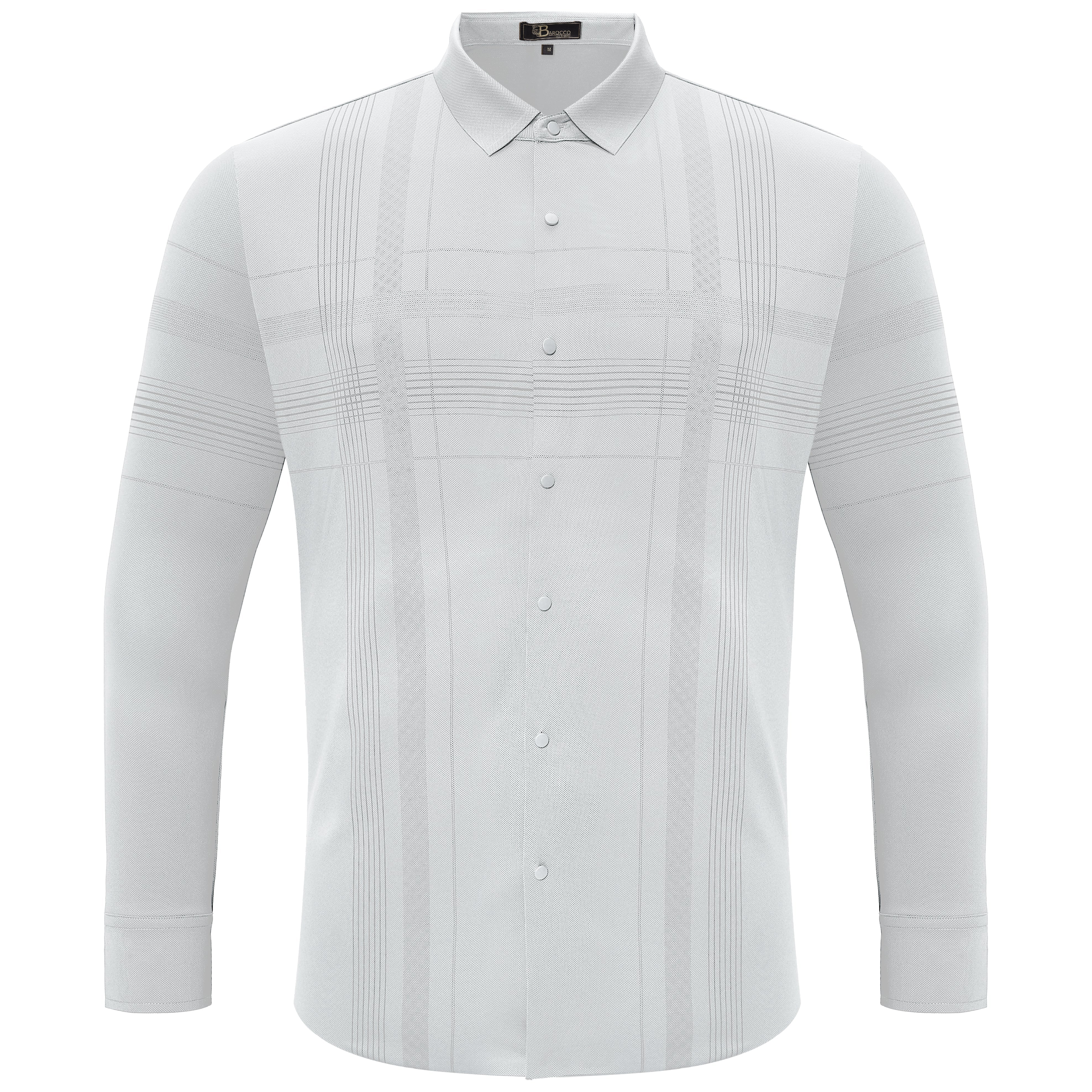 Noble Knight Plaid Button-Up WHITE