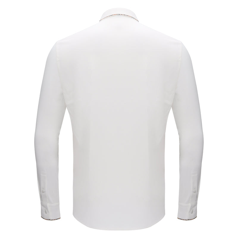 Modern Class Button up shirt  WHITE