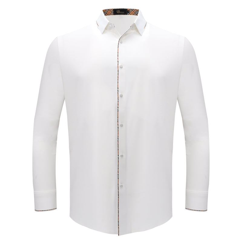 Modern Class Button up shirt  WHITE