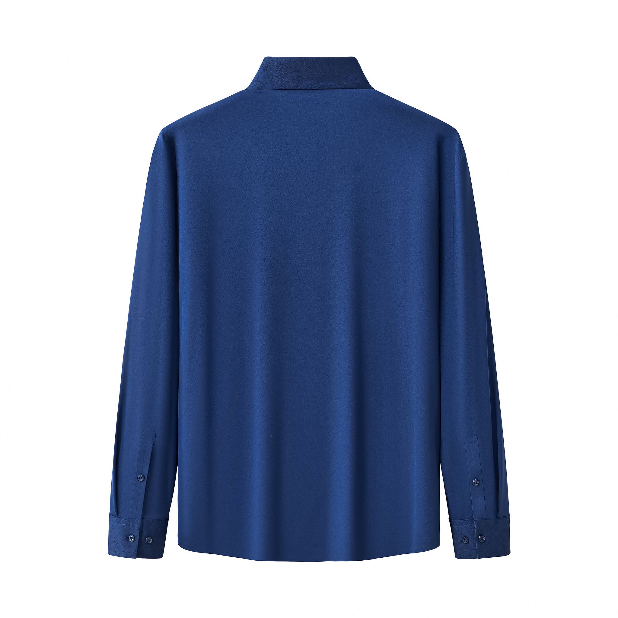 Rose Éclat Emboss Shirt DARK BLUE