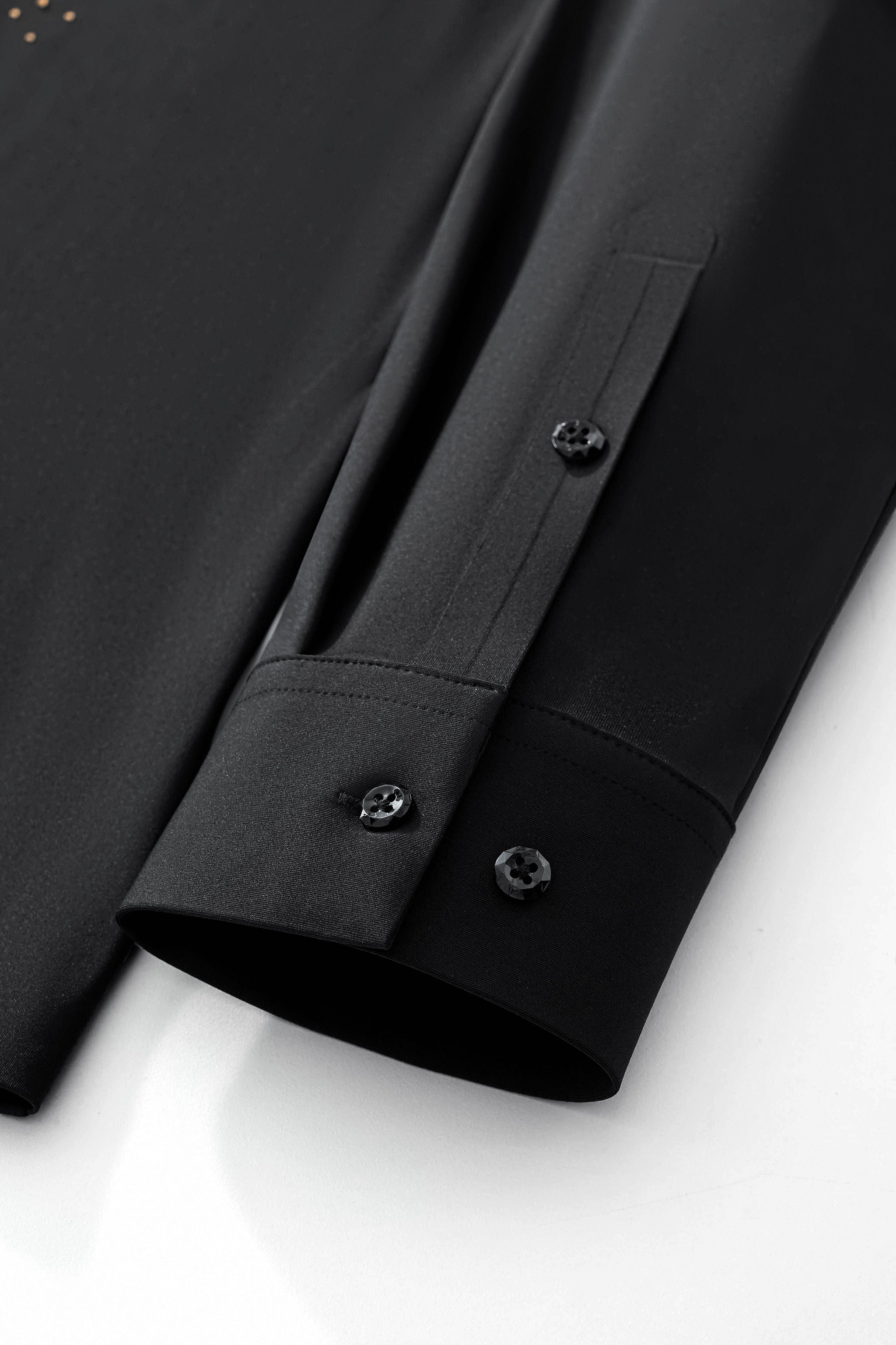 Stallion Embellished LS Shirt BLACK