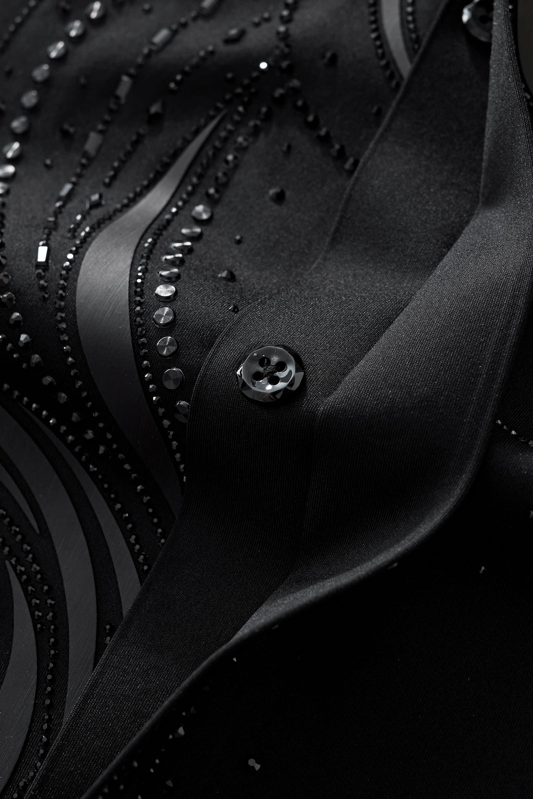 Stallion Embellished LS Shirt BLACK/BLACK