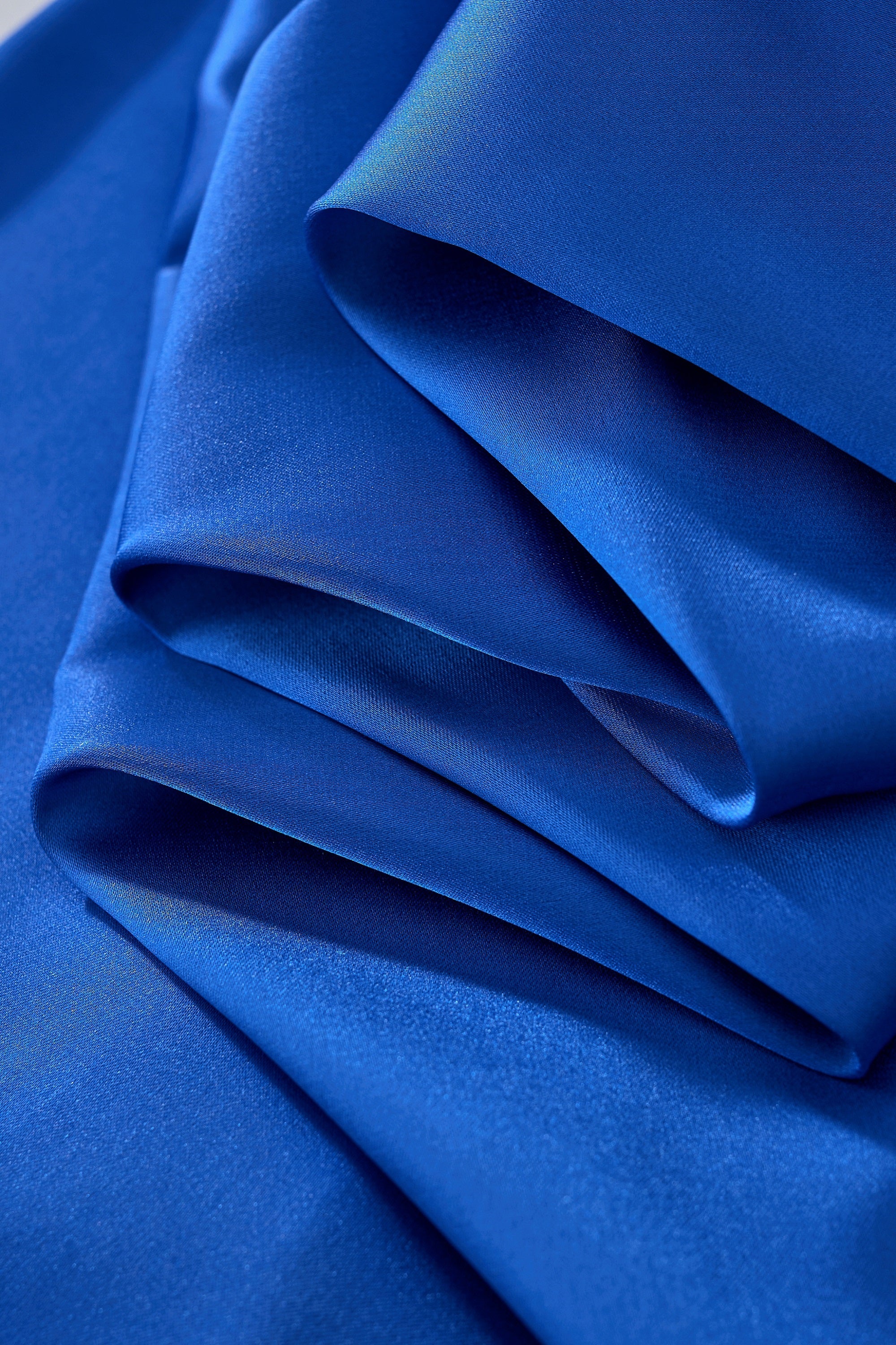 SIGNITURE SATIN STITCHLESS LS Shirt FRENCH BLUE