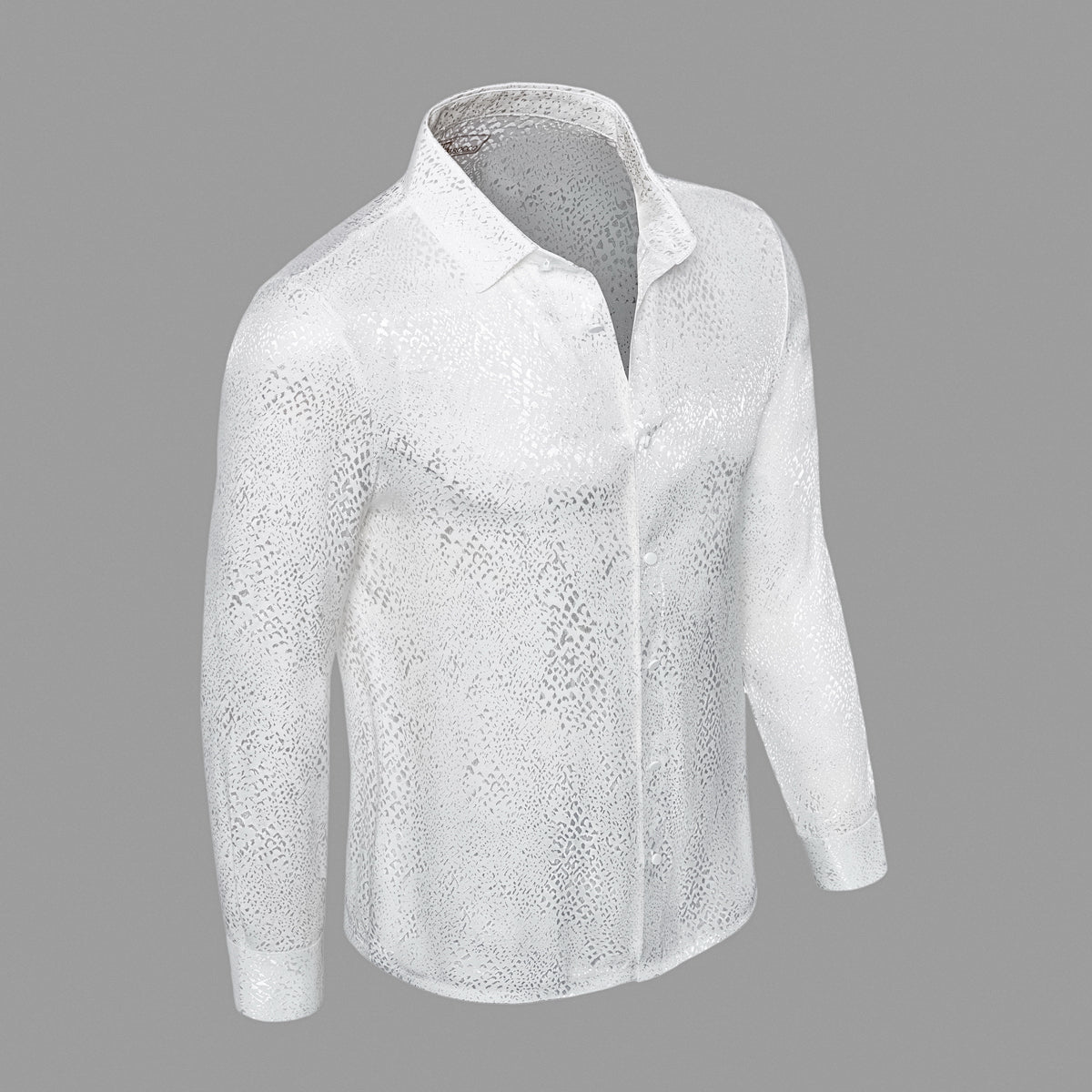 Nocturne Sheen LS Shirt WHITE