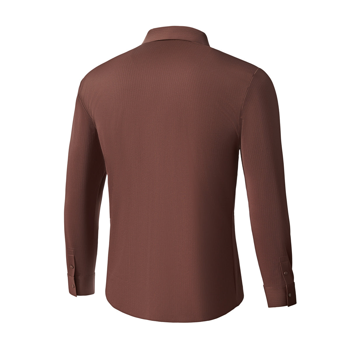 Precision Stitchless LS Shirt COFFEE