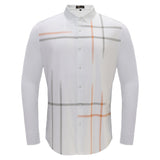 Checkmate Plaid Button-Up Shirt WHITE