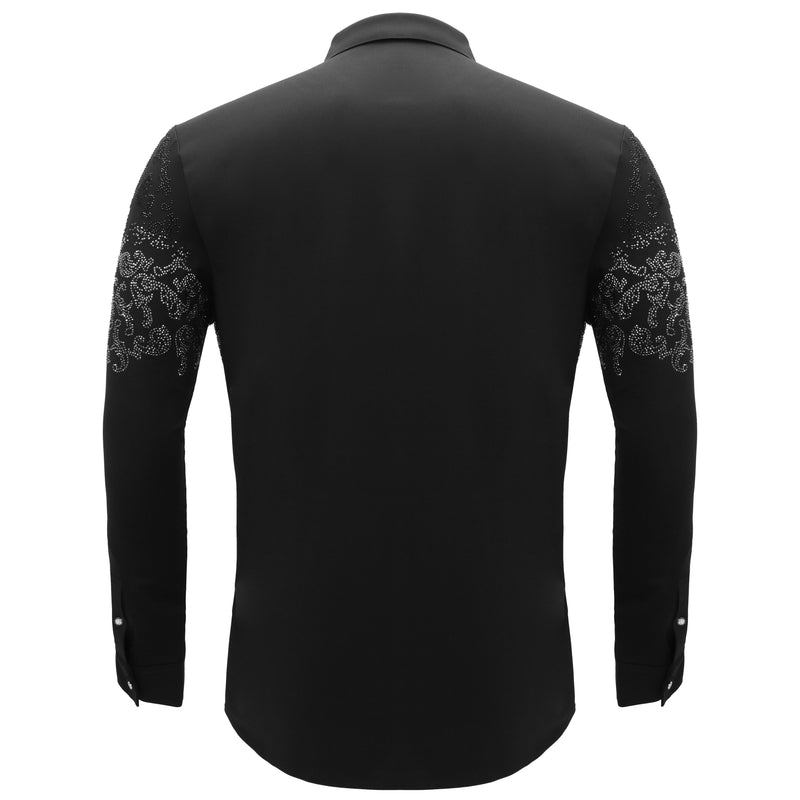Nightfall Crest Shirt BLACK/GUN SILVER