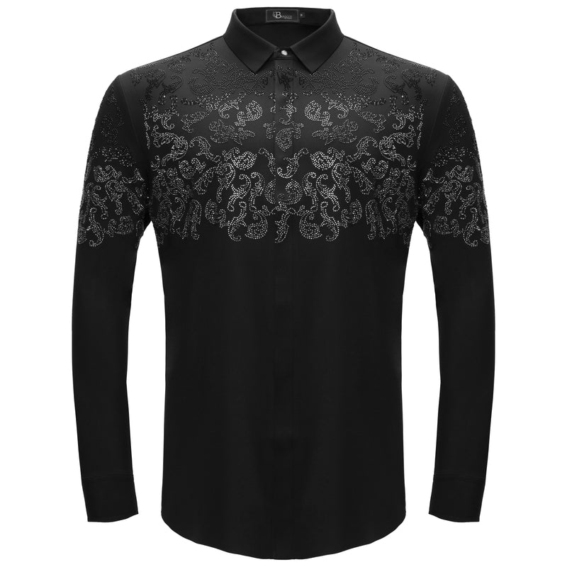 Nightfall Crest Shirt BLACK/GUN SILVER