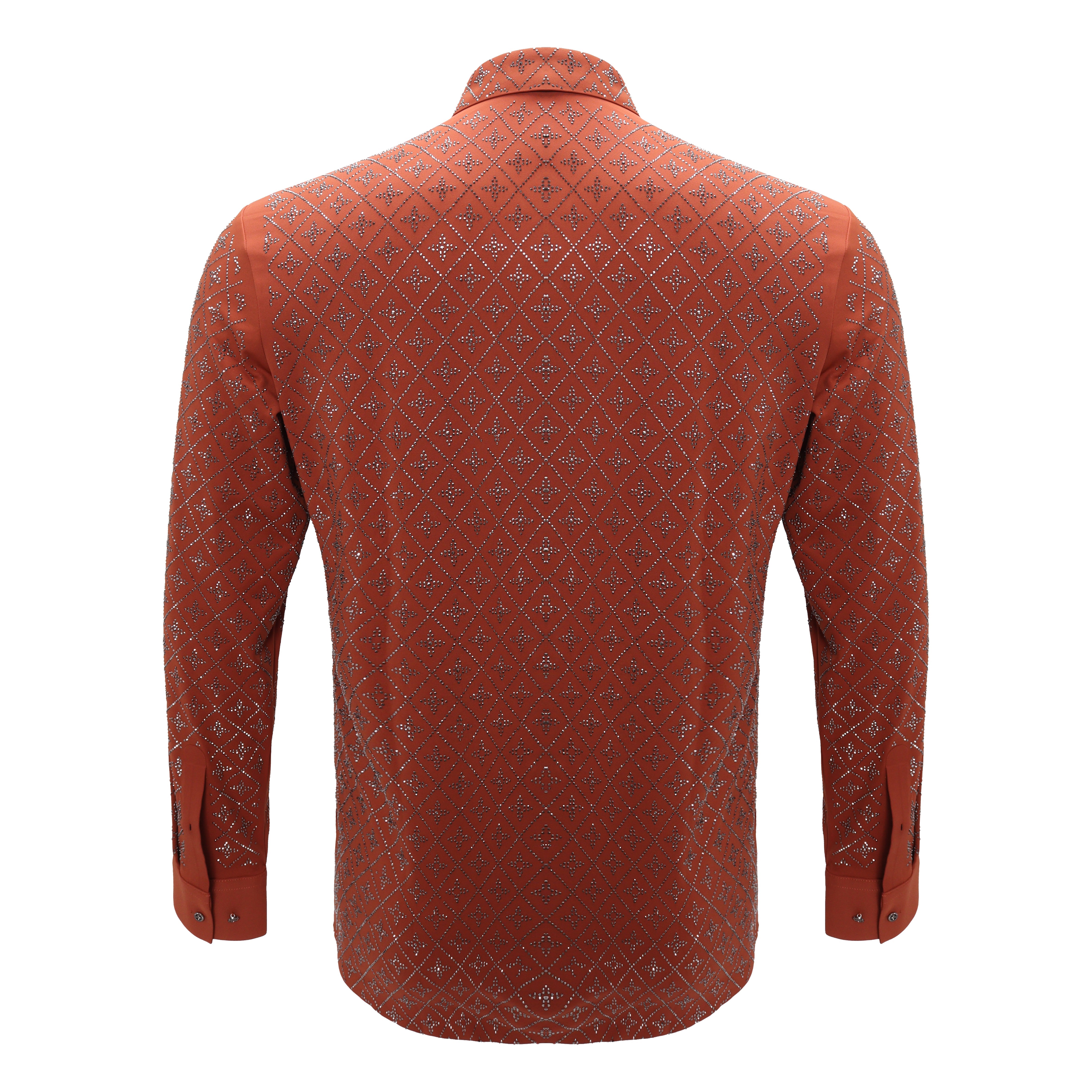 Sharp Armor Button-Up Shirt BRICK/GUN