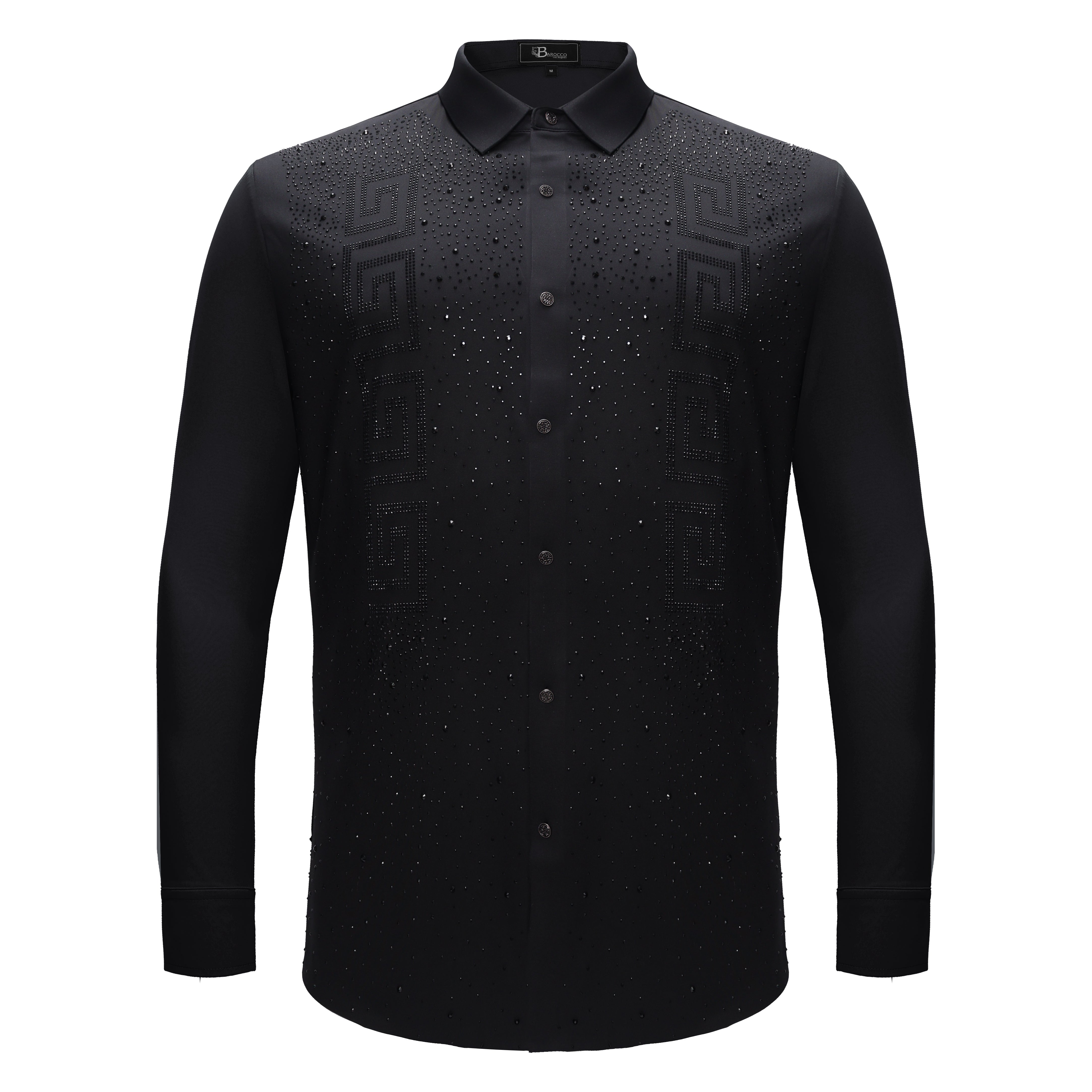 Prime Valor Button-Up Shirt BLACK/BLACK
