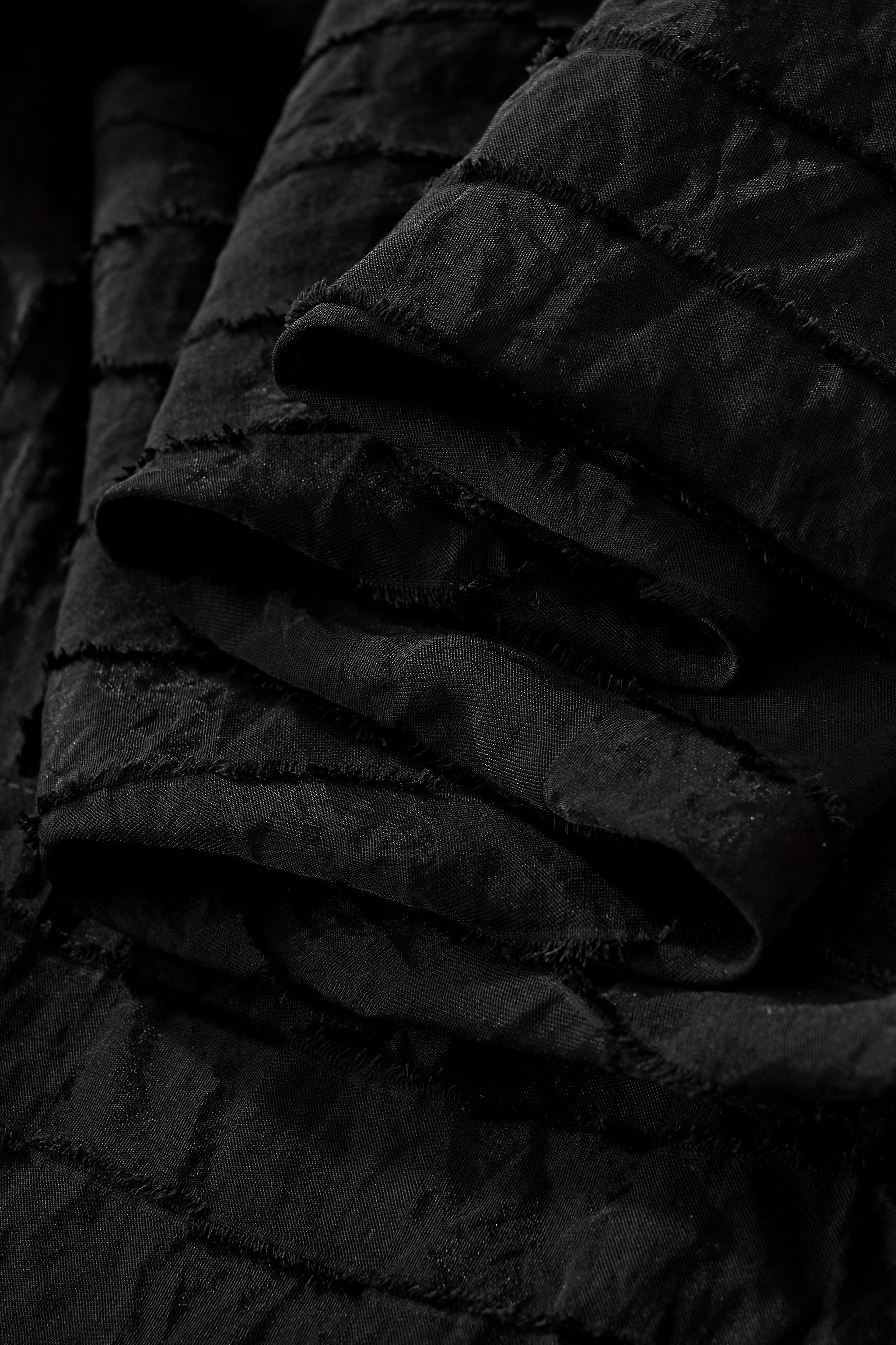 Haven Textured Long Sleeve Shirt BLACK
