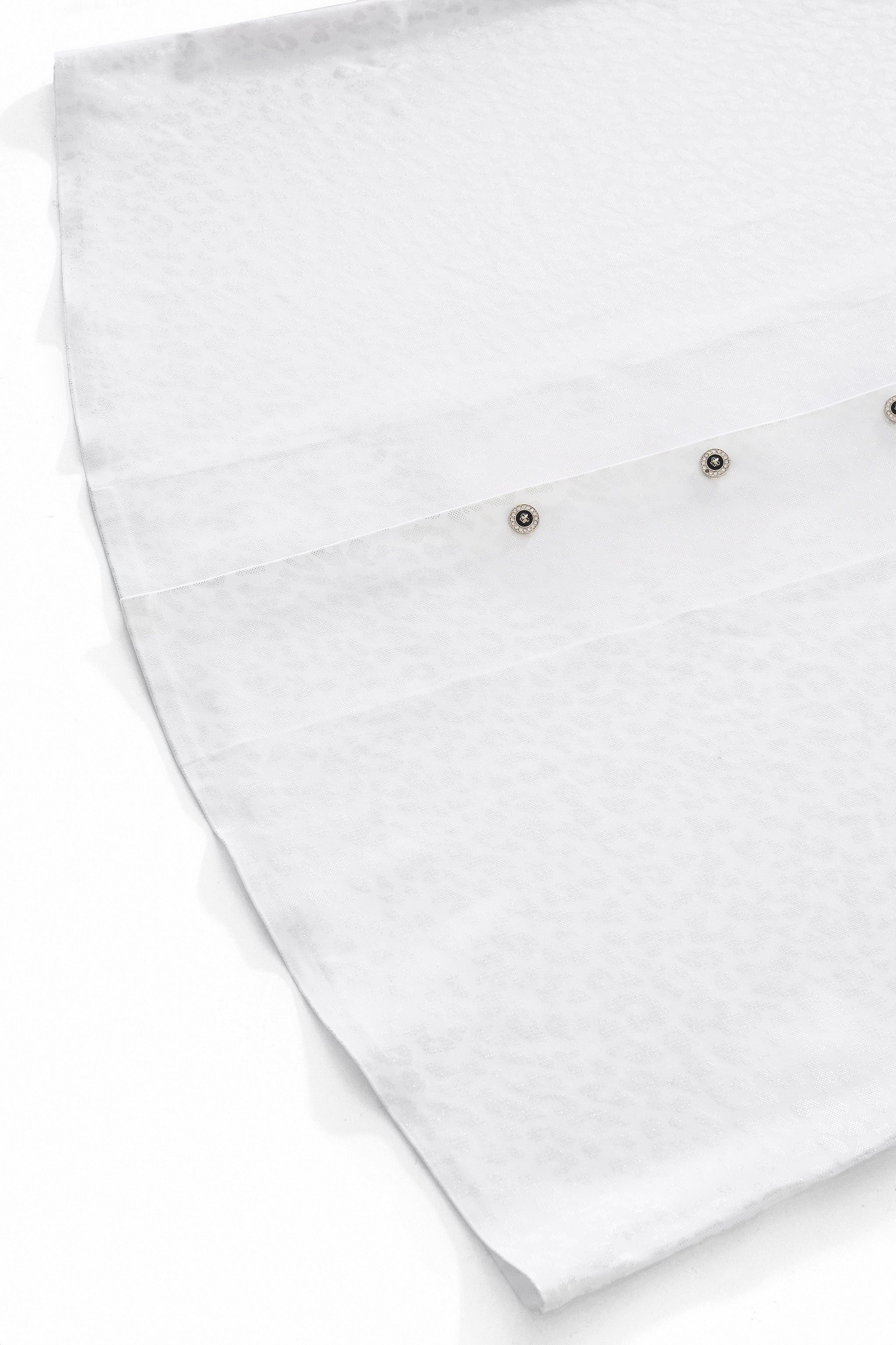 Tonal Leopard Shirt WHITE