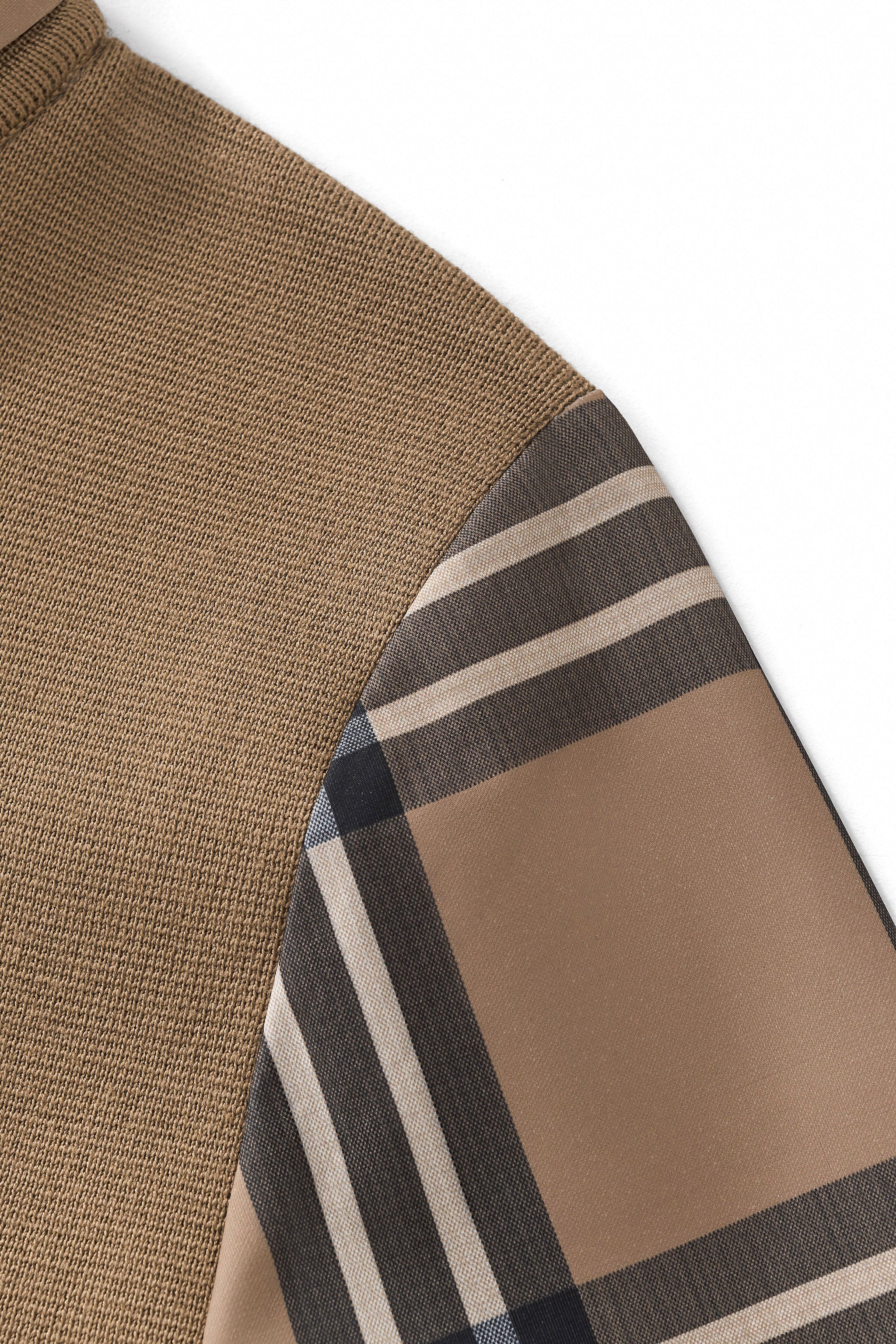 Hybrid Knit LS Shirt KHAKI