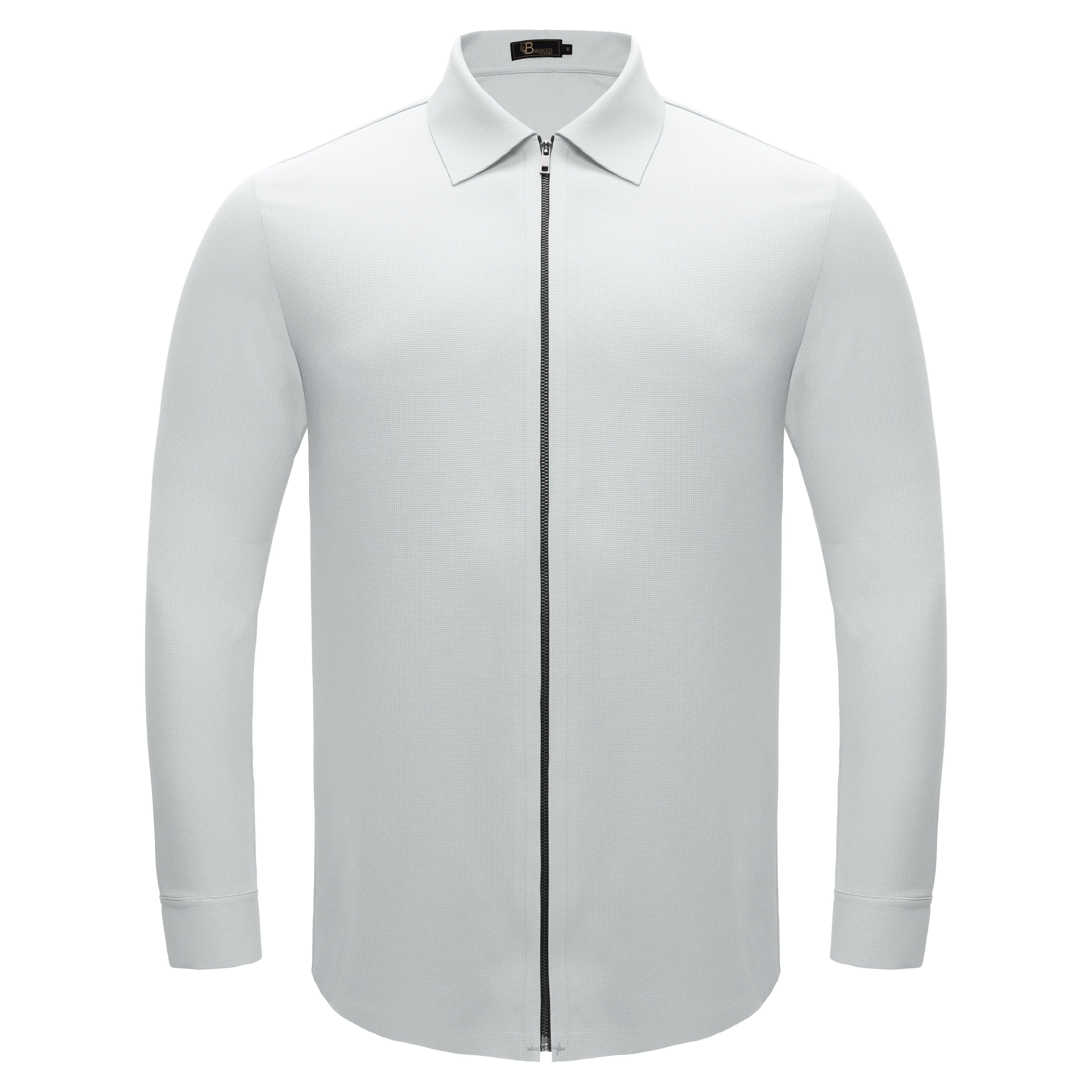 Zenith Zip Shirt WHITE