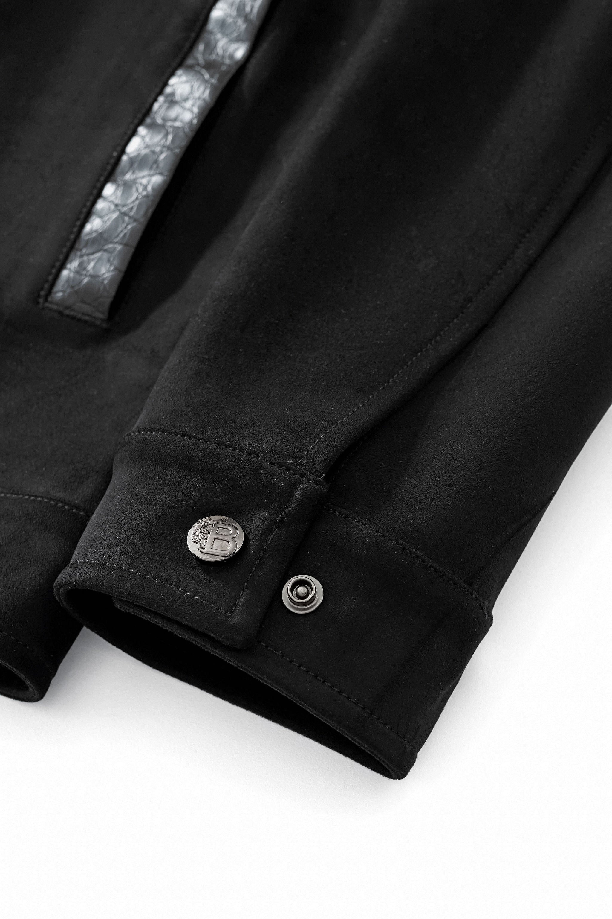 CrocEdge Dual-Fabric Zip Jacket BLACK