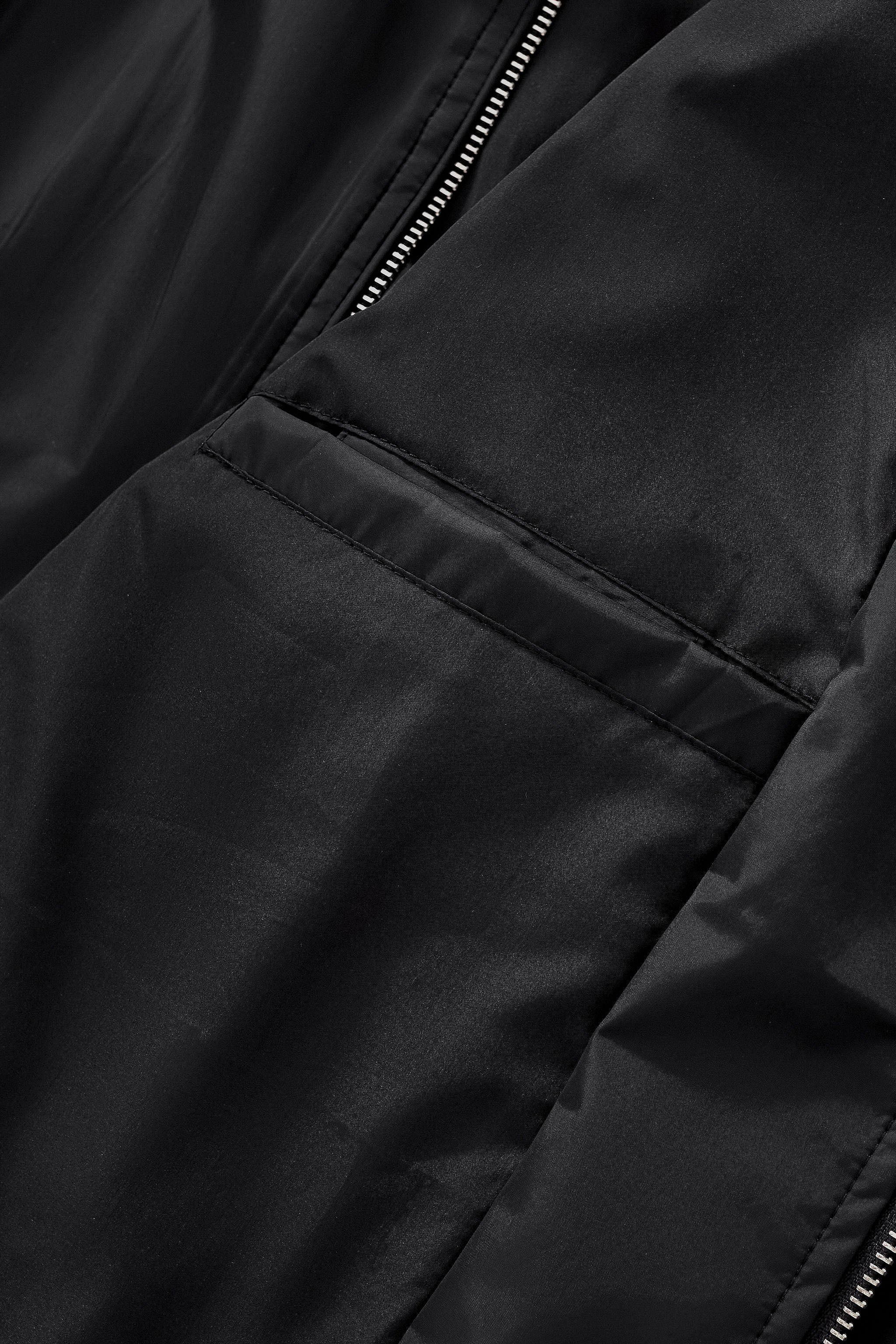 AeroLite Nylon Zip Jacket BLACK